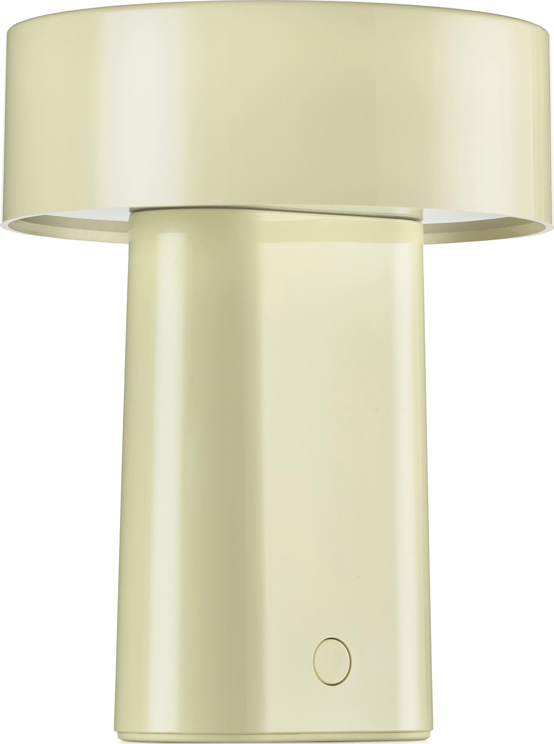 Lampa stołowa bezprzewodowa Oblong jasnożółta