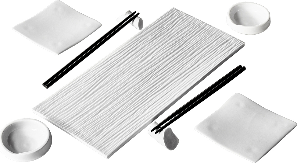 Zestaw do sushi dla 2 osób Zen biały