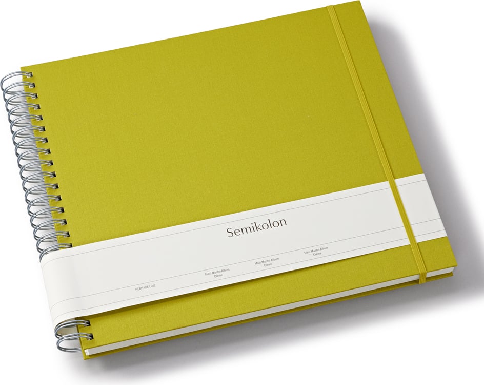 Album na zdjęcia Uni Maxi Mucho zieleń matcha z białymi kartami