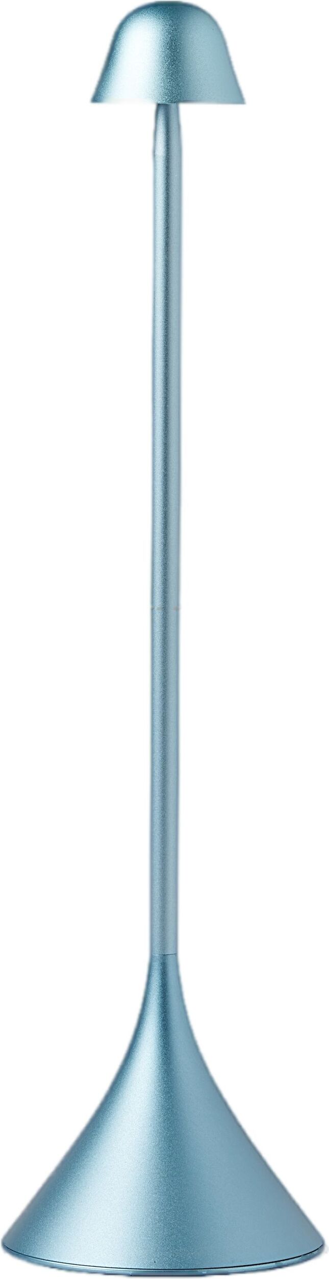 Lampa stołowa Steli Bell jasnoniebieska