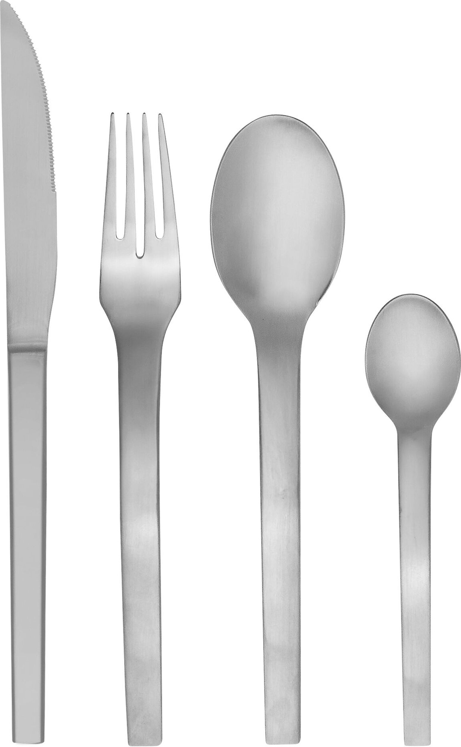Komplet sztućców Mano stal nierdzewna szczotkowana 16 el.