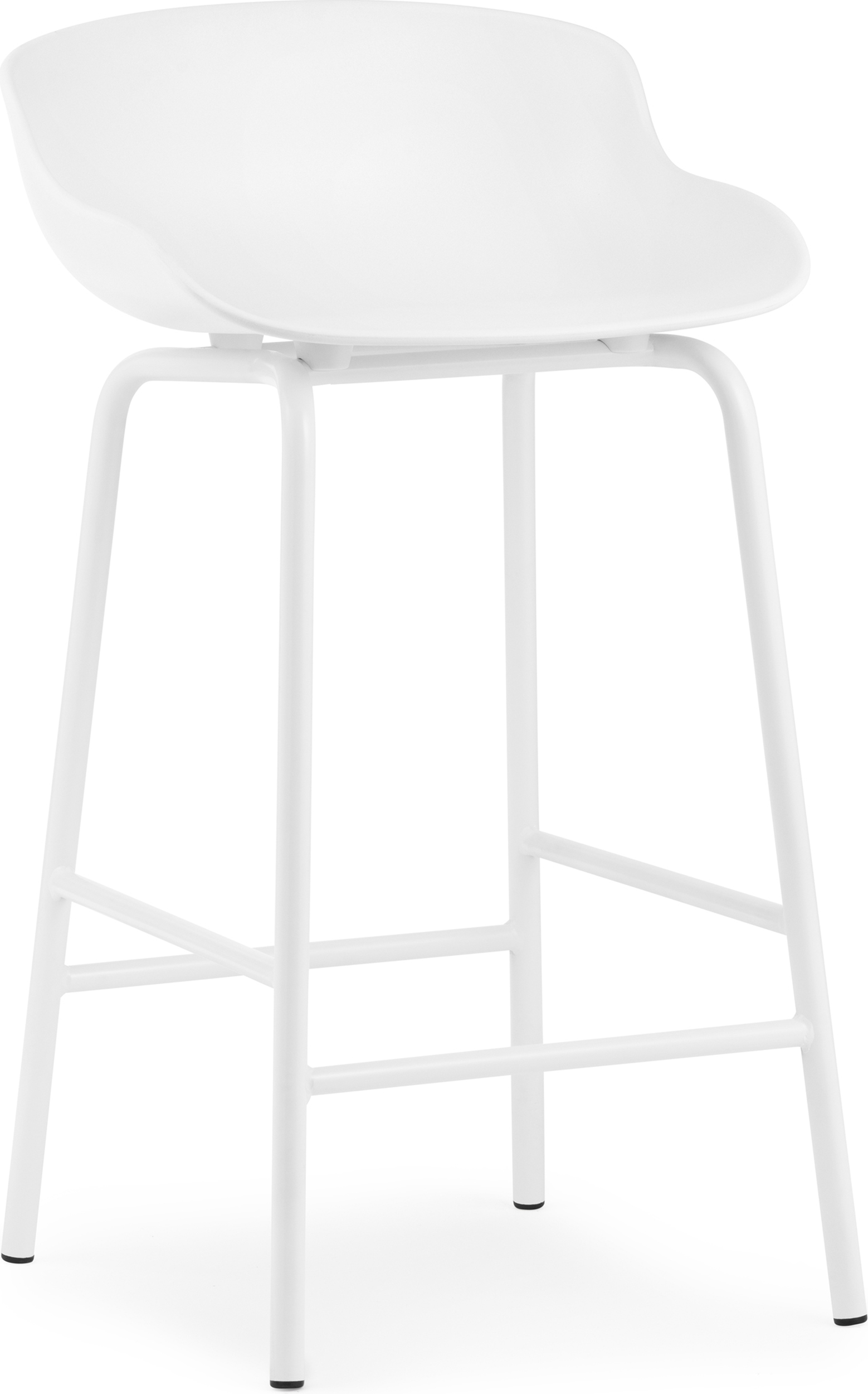 Stołek barowy Hyg 65 cm biały