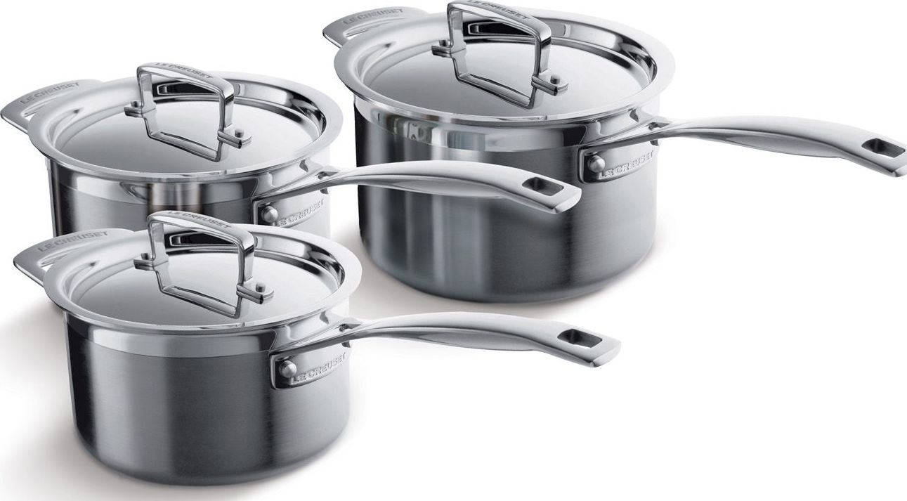 Zestaw garnków 3-ply 3 el.