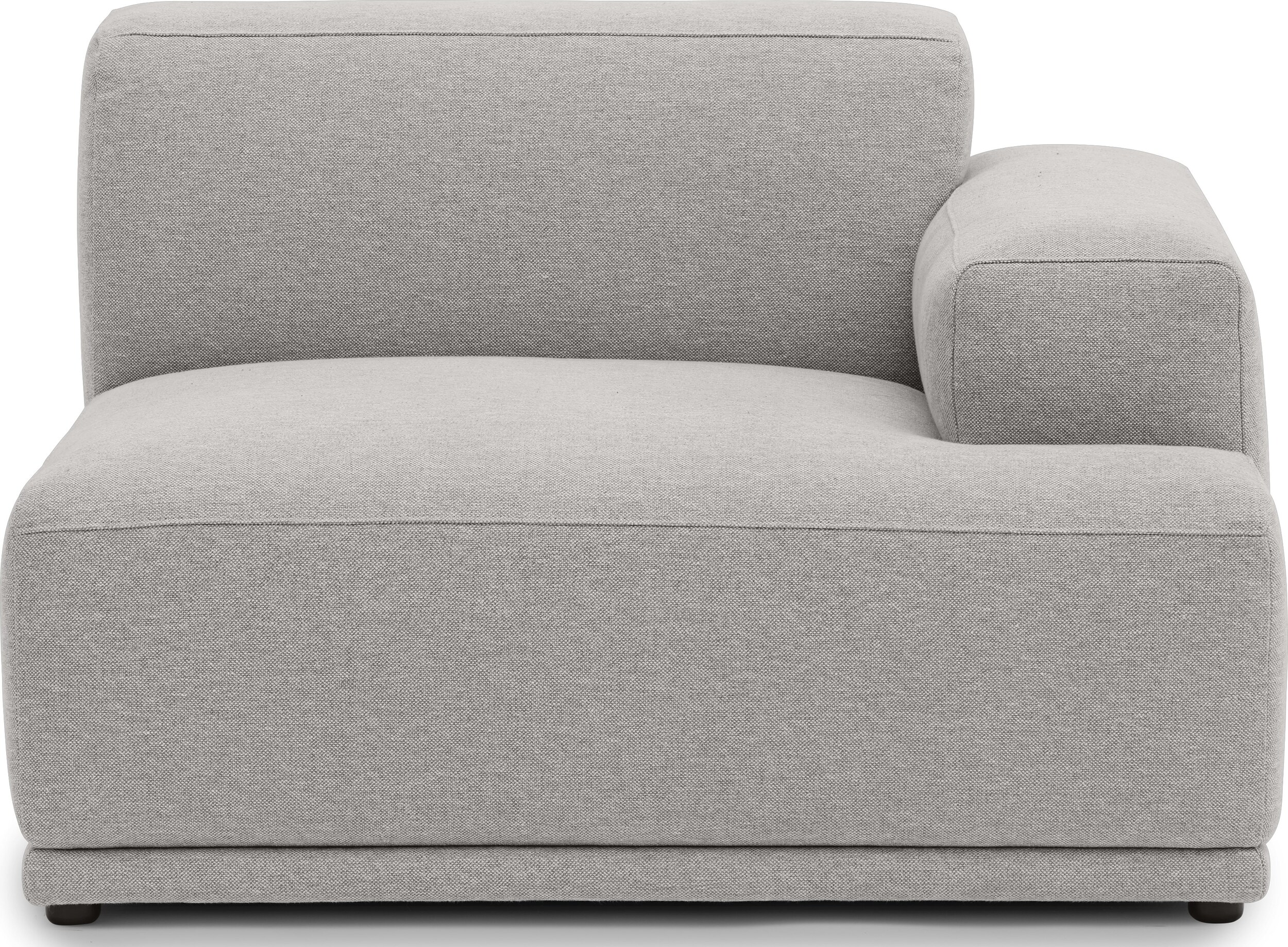 Sofa modułowa Connect Soft moduł B szarobeżowa