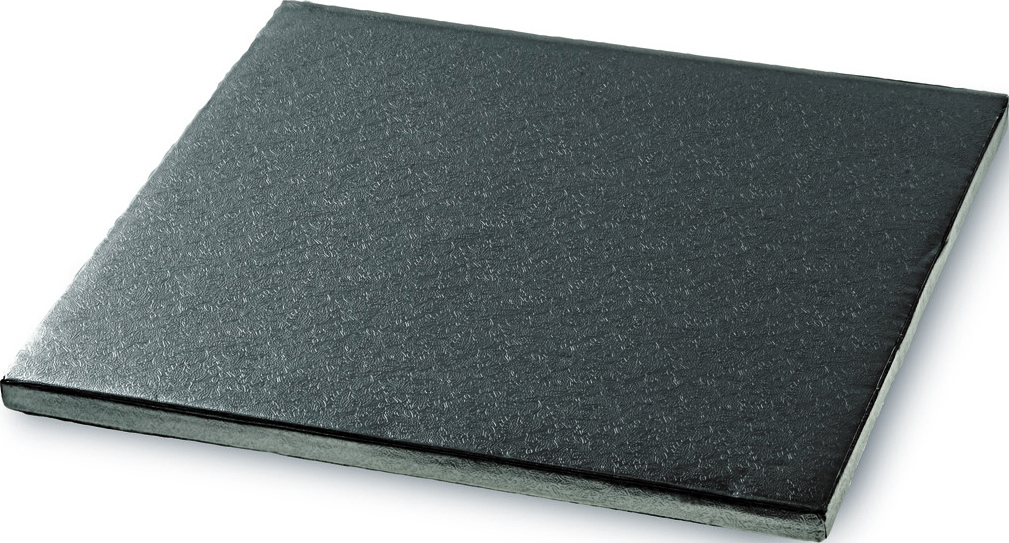 Podkład pod tort Silikomart 25 x 25 cm czarny