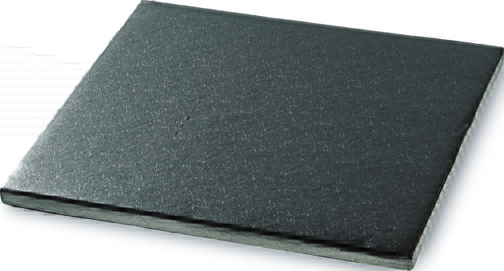 Podkład pod tort Silikomart 25 x 25 cm czarny