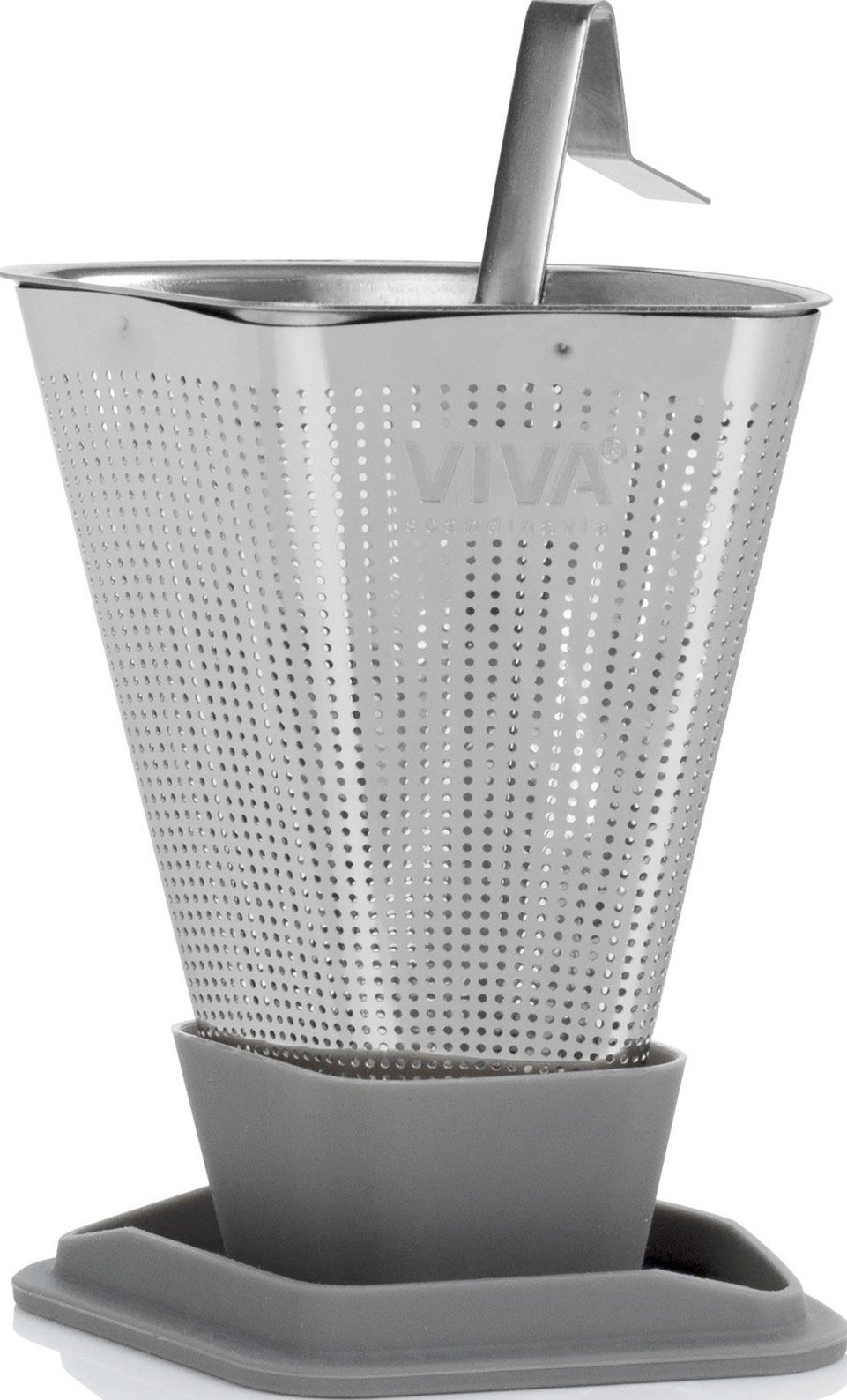 Zaparzaczka do herbaty Anytime szary