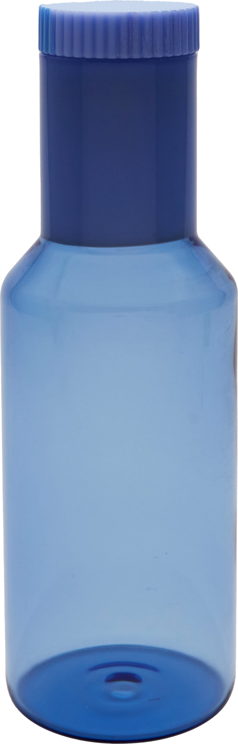 Karafka Tube 1 l niebieska z zakrętką