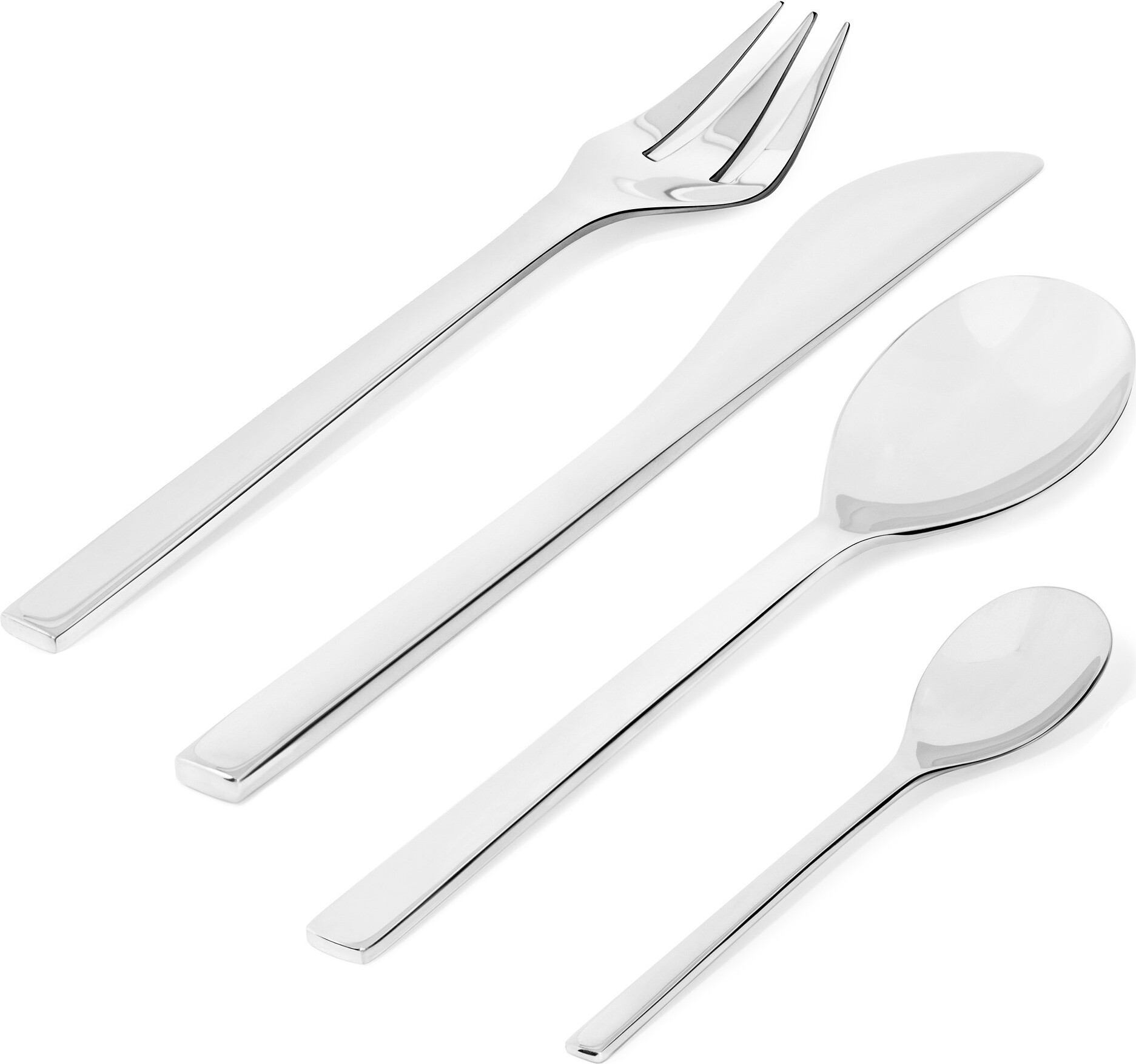 Komplet sztućców Colombina 24 el. srebrny