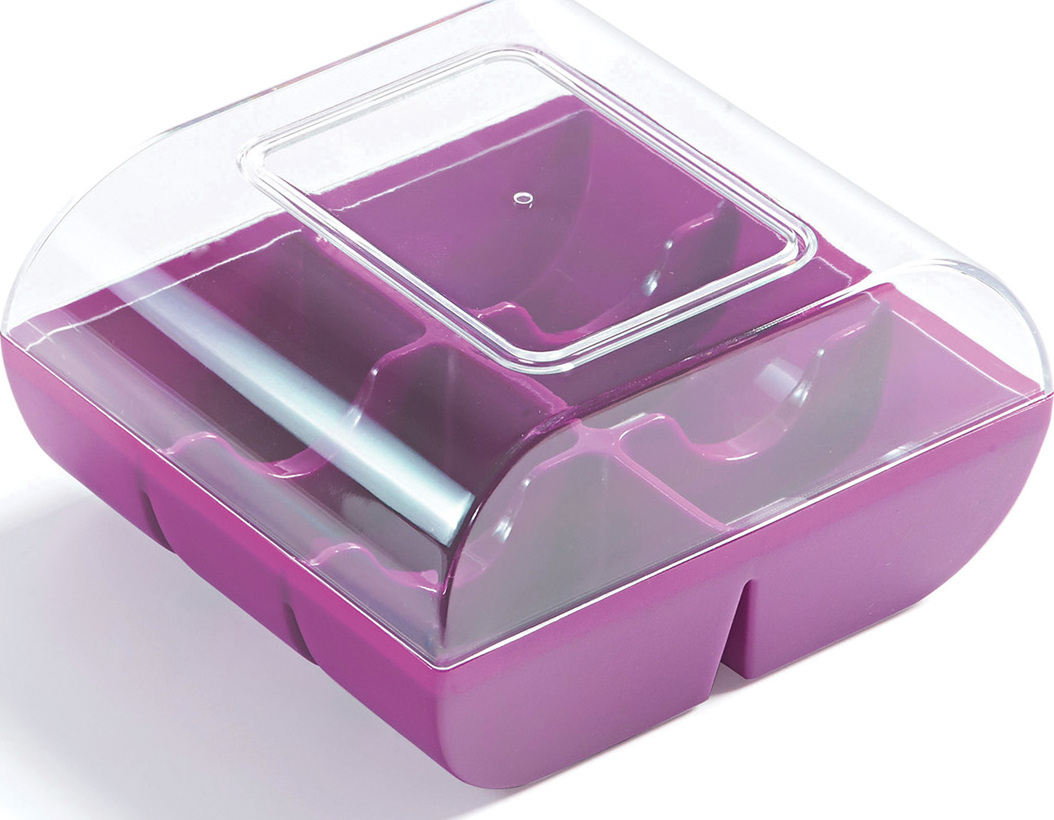 Pojemnik na makaroniki lub ciastka Macado 6 fuksja