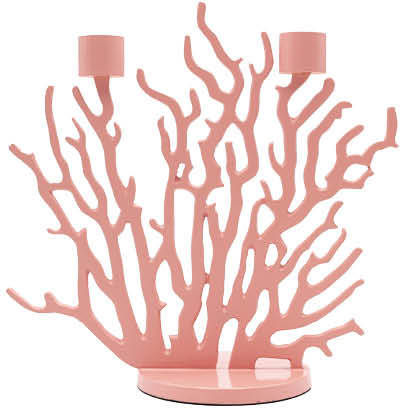 Świecznik Tenochtitlan Mini różowy