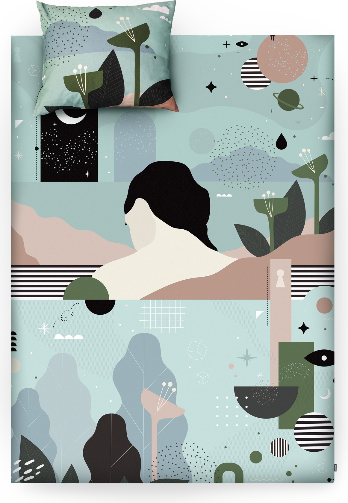 Pościel Am I 140 x 200 cm pojedyncza