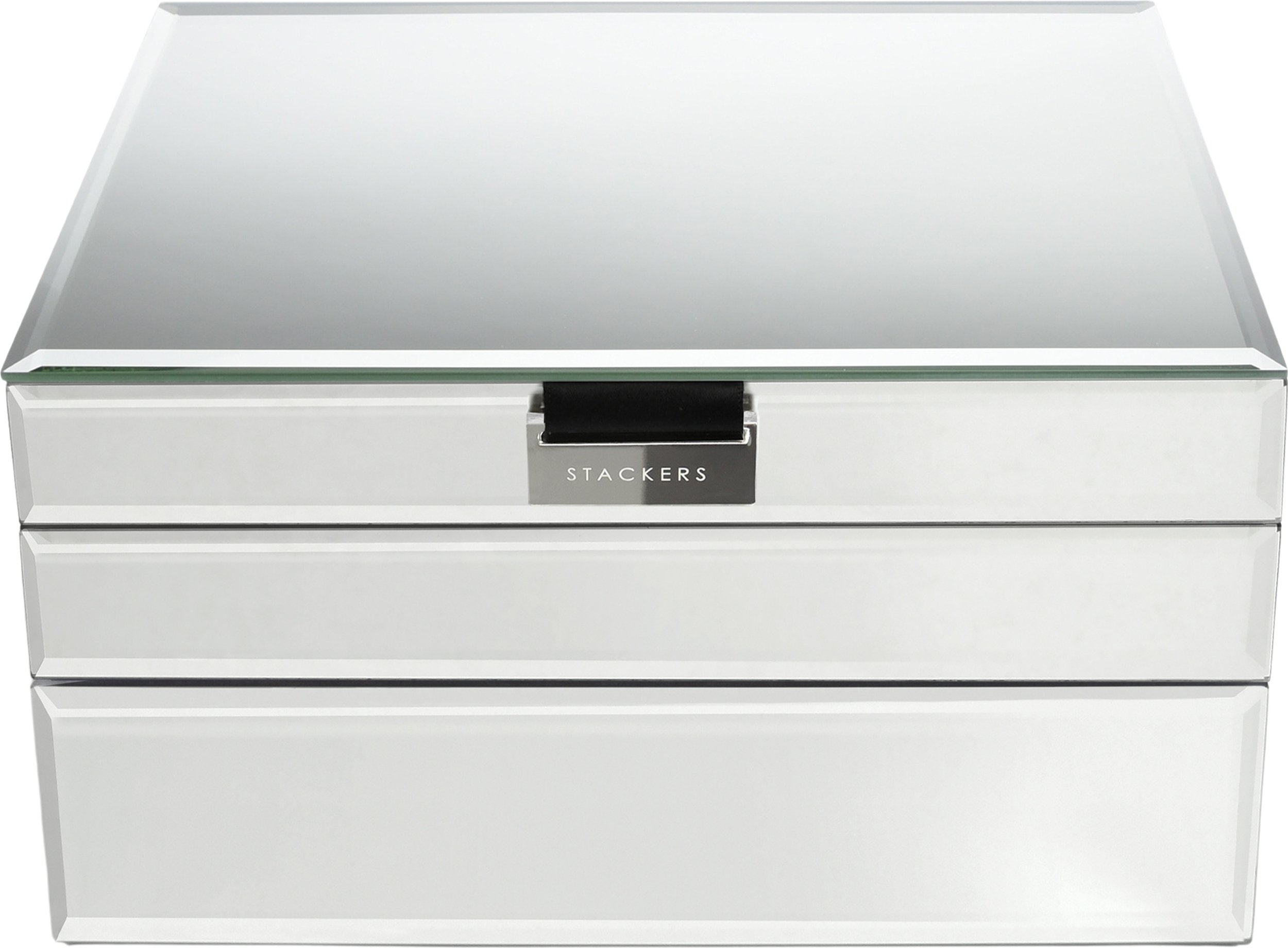 Szkatułka na biżuterię Stackers Glass potrójna lustrzana