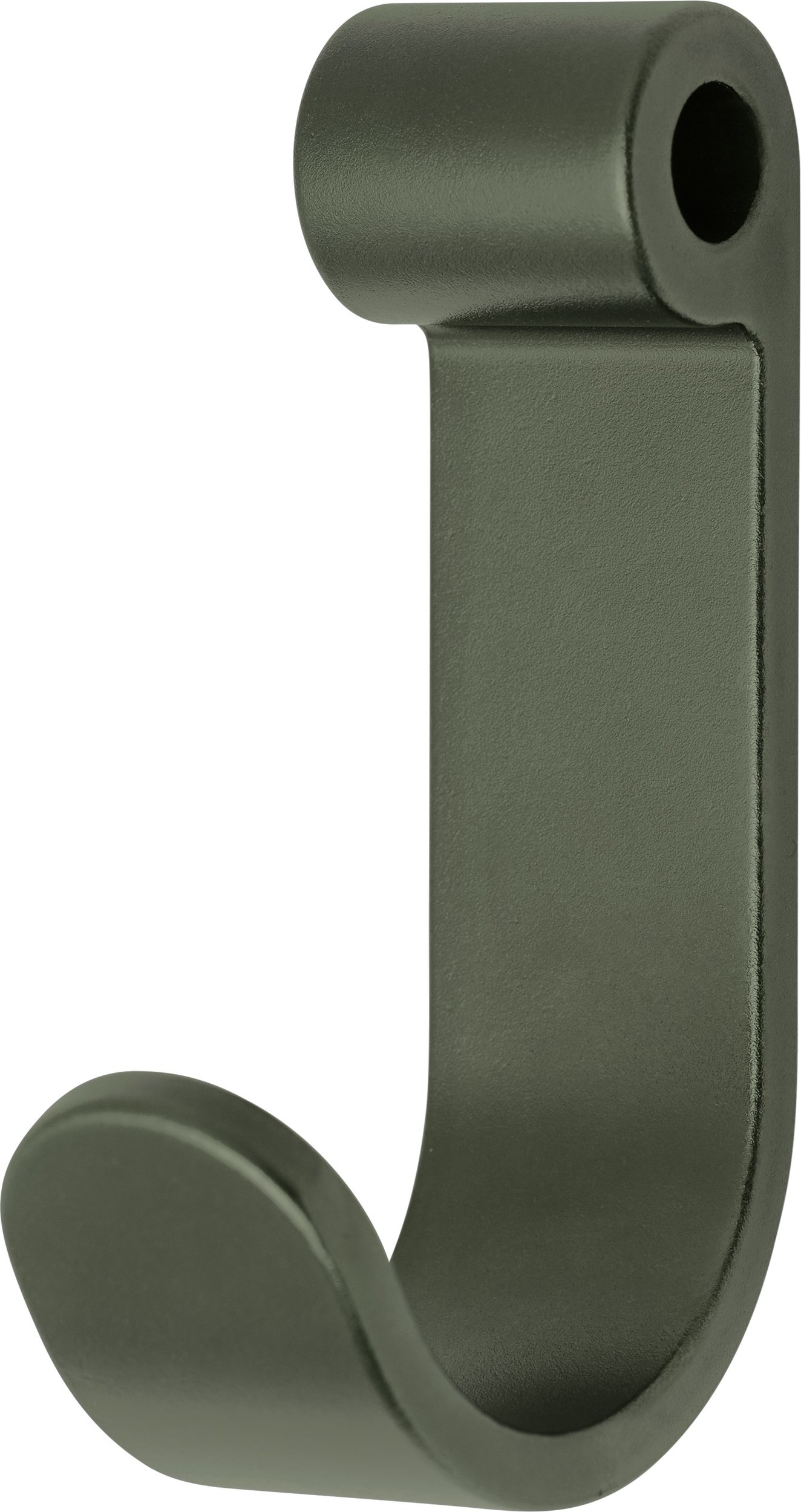 Haczyk do wieszaka listwy Coil ciemnozielony