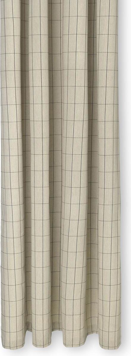 Zasłona prysznicowa Chambray w kratę
