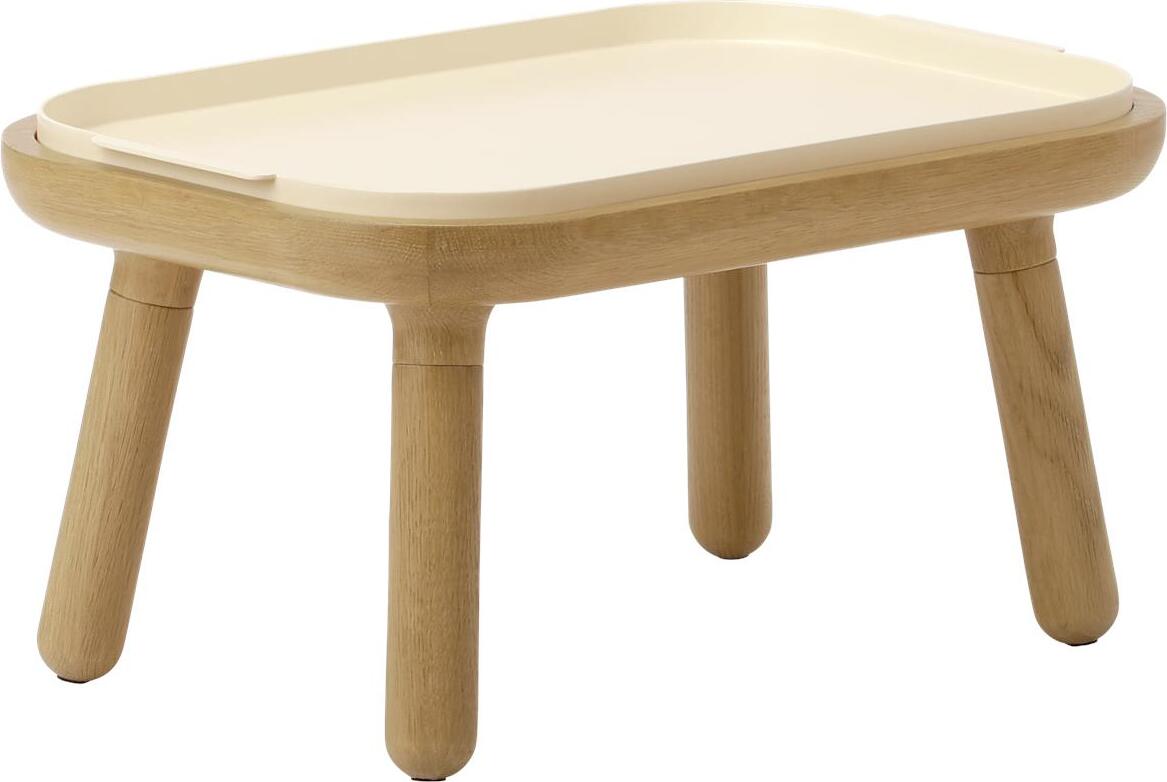 Stolik Paff 27 cm perłowa biel