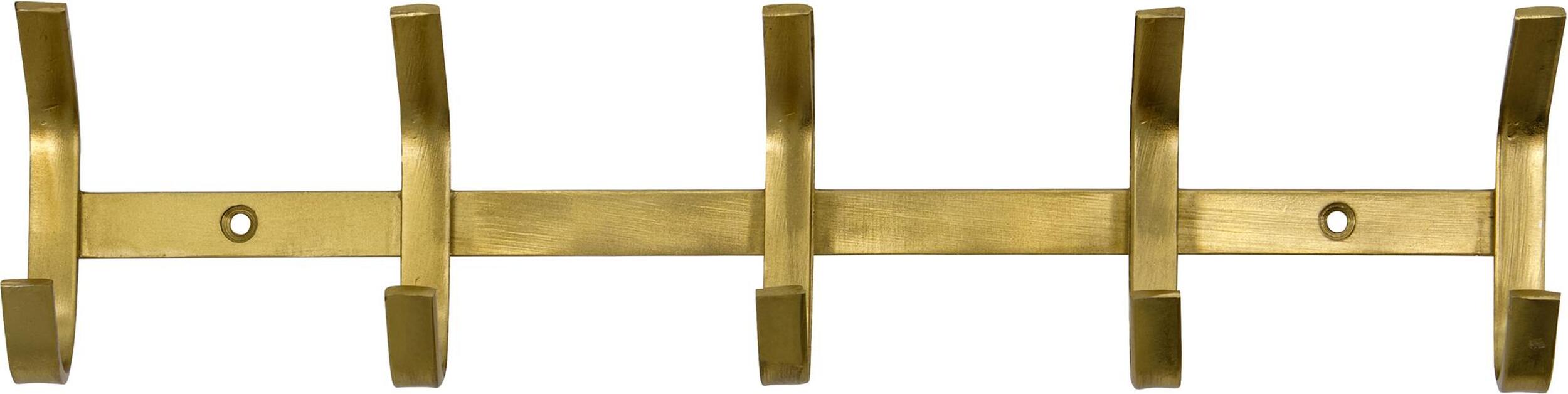 Wieszak ścienny Hank złoty