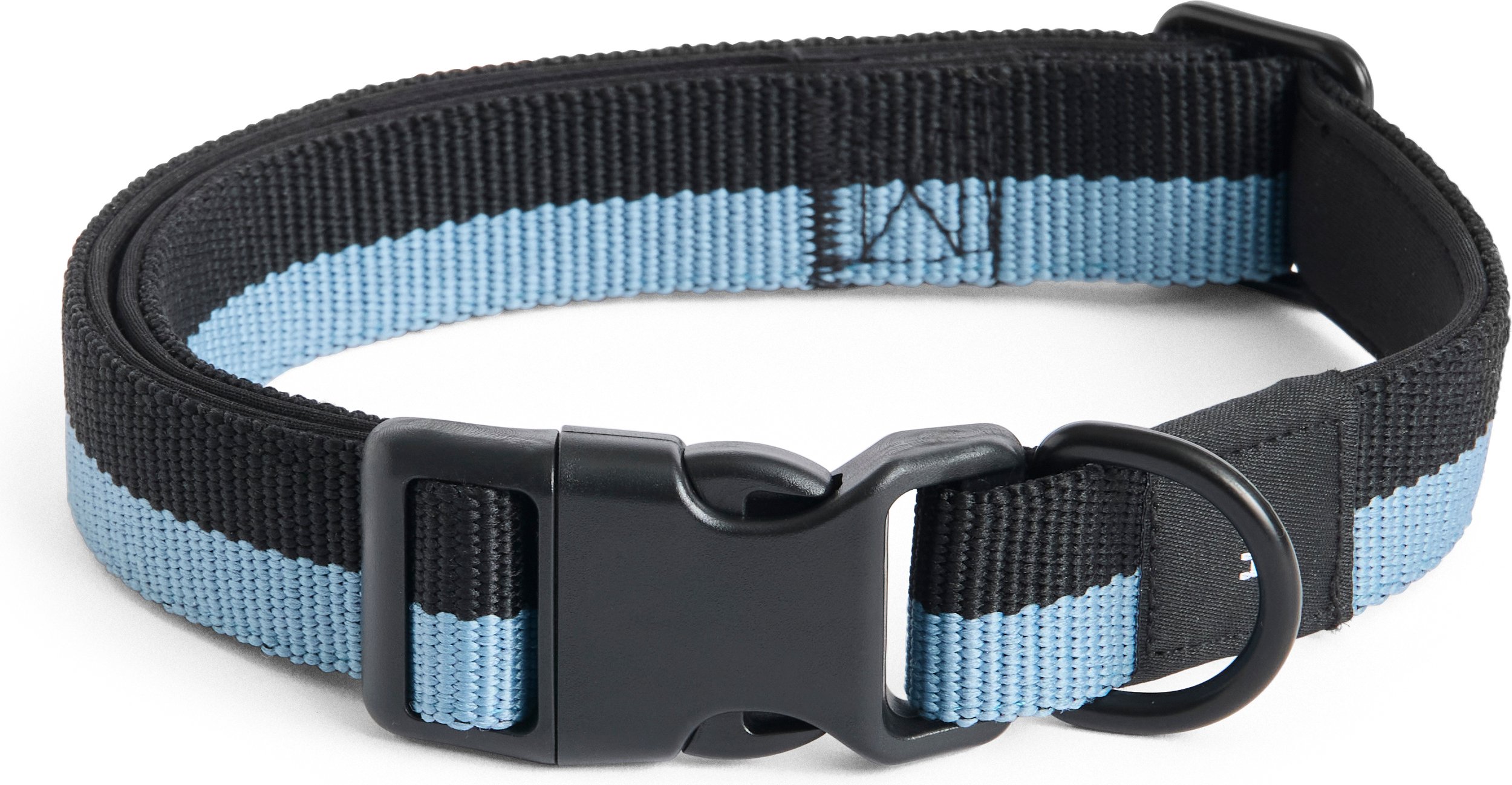 Obroża dla psa Hay M/L czarno-niebieska