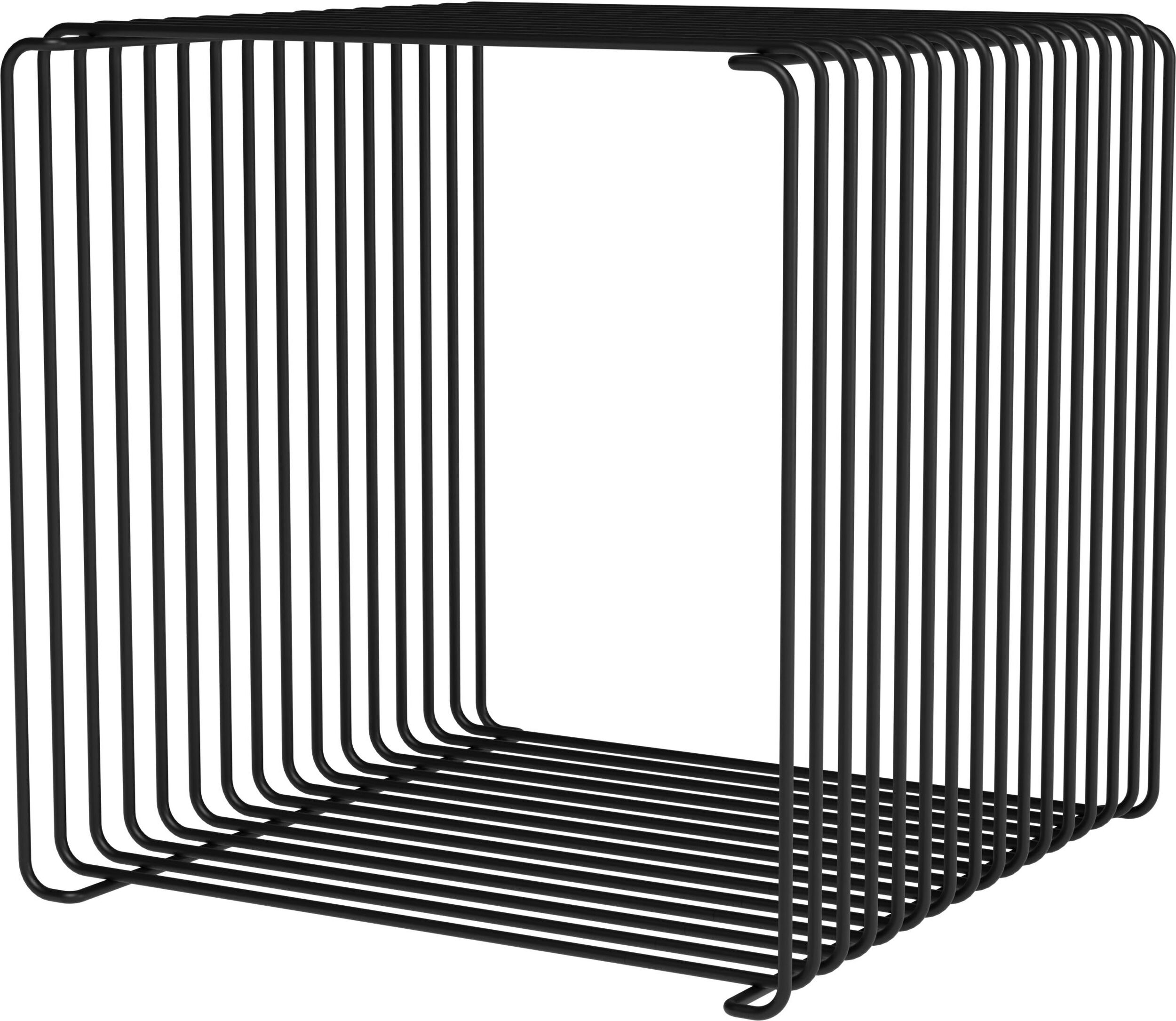 System modułowy Panton Wire 34,8 x 34,8 x 34,8 cm czarny