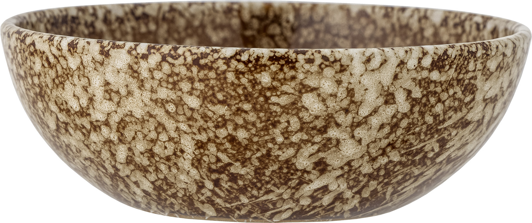 Miska Paula 525 ml brązowo-biała