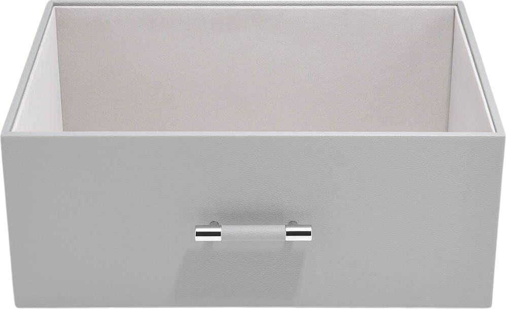 Pudełko do przechowywania Stackers Handled Pebble supersize kamienna szarość