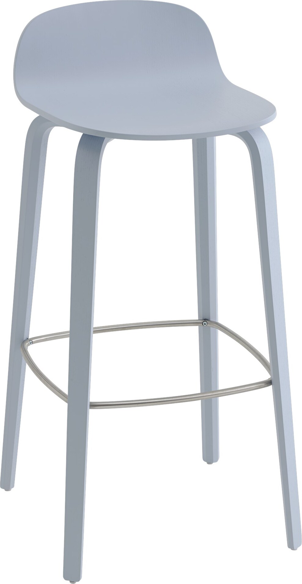 Stołek barowy Visu 75 cm błękitny