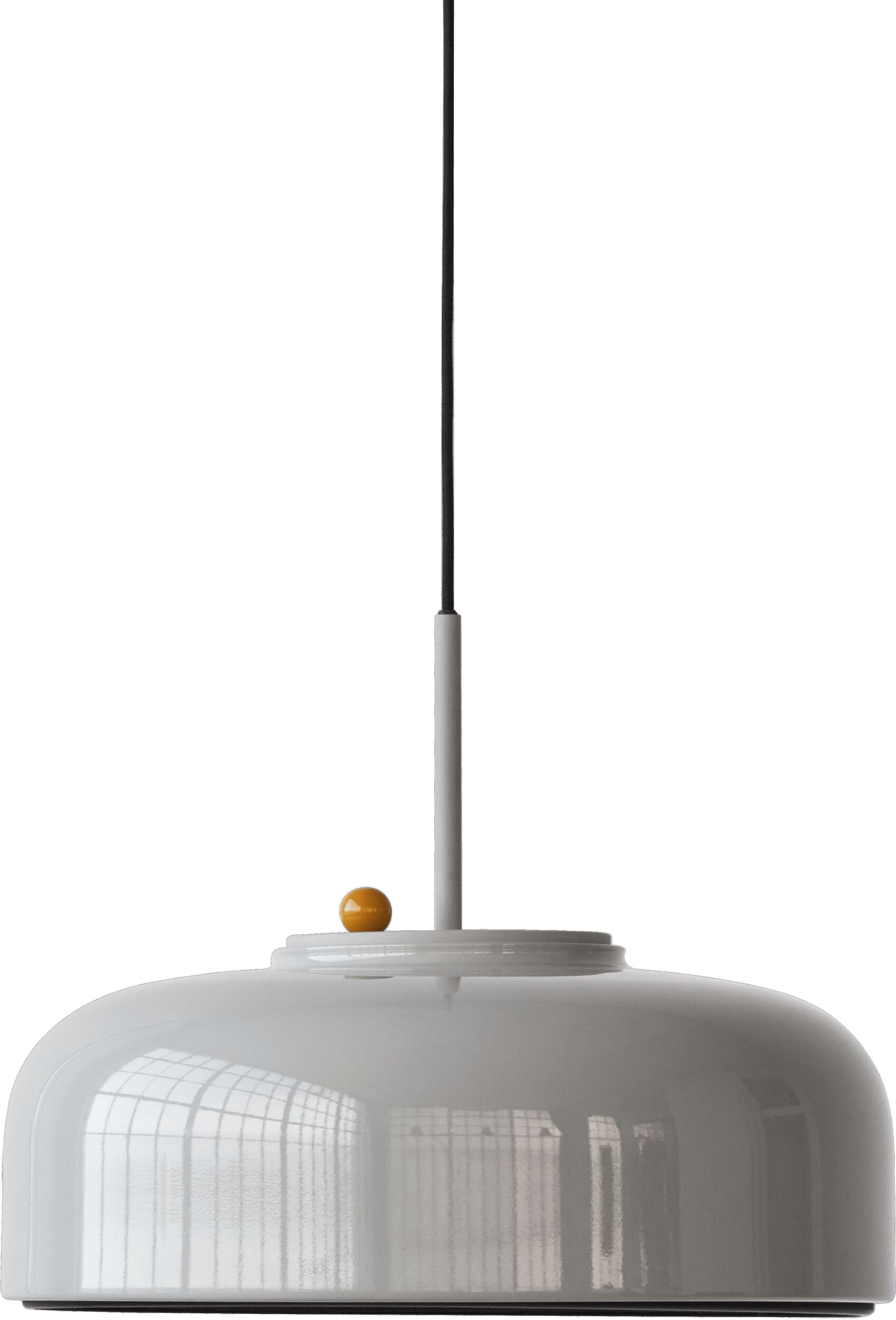 Lampa wisząca Podgy szara