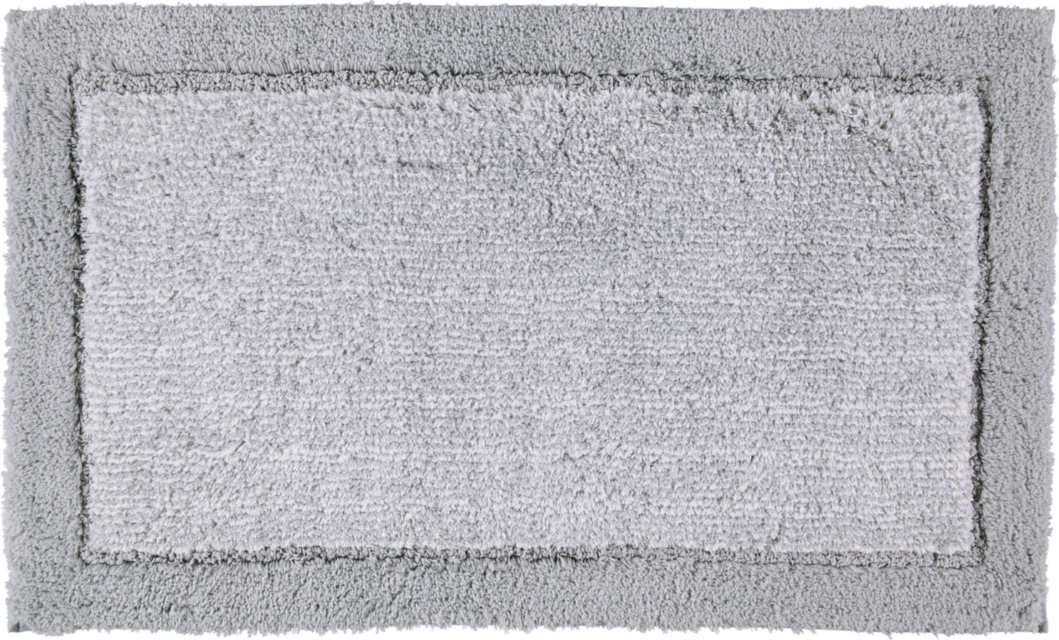 Dywanik łazienkowy Two-Tone 60 x 100 cm platynowy