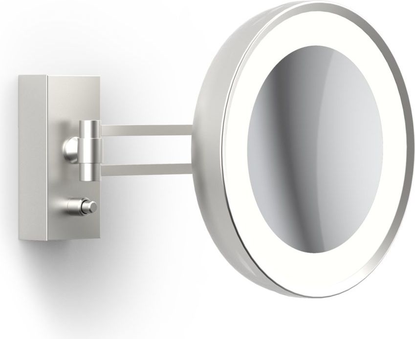 Lusterko kosmetyczne powiększające x7 BS 36 nikiel ścienne
