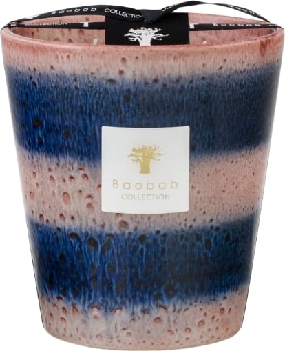 Świeca zapachowa Elementos Téthys pink 16 cm