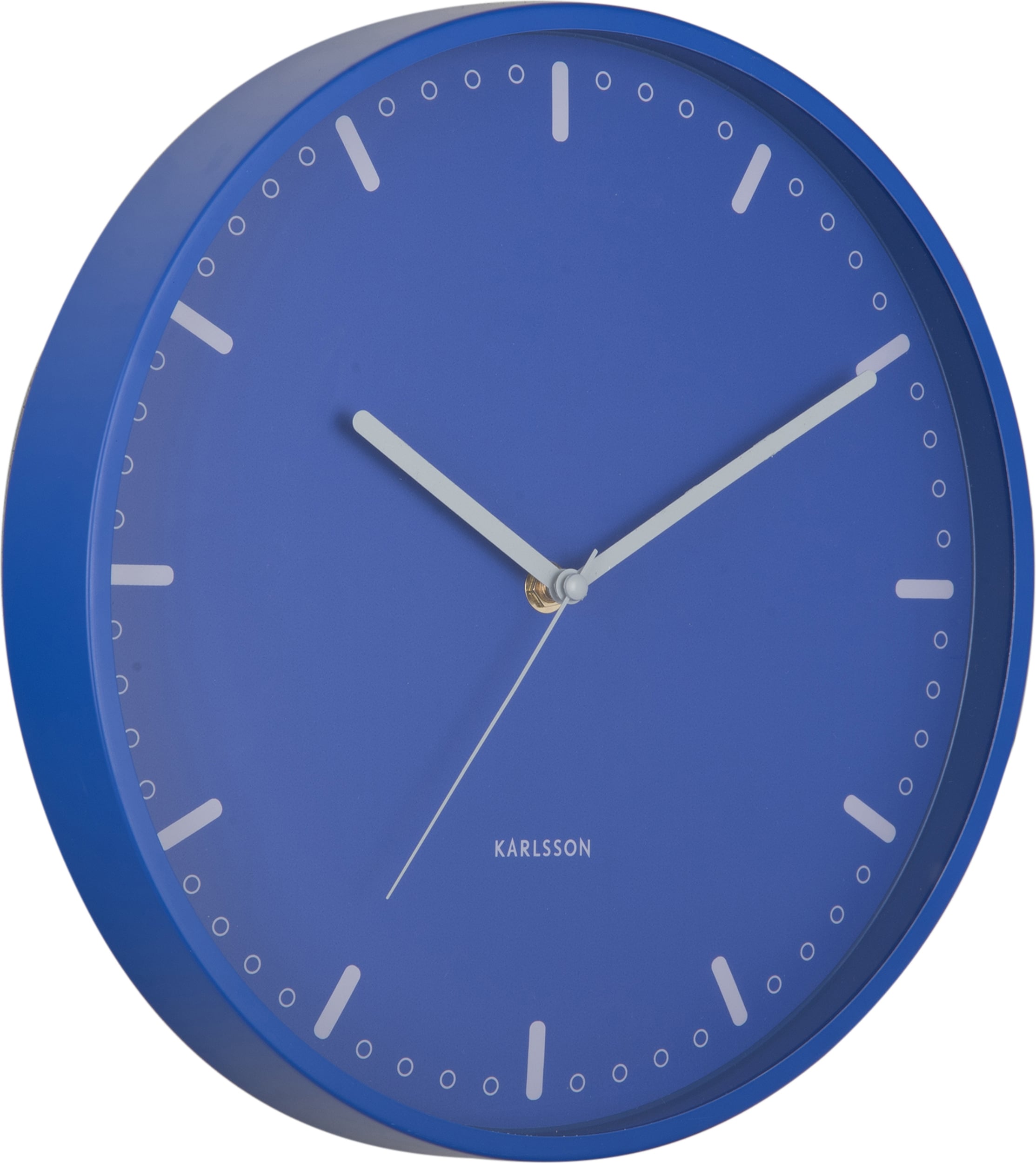 Zegar ścienny Cool Retro kobaltowy