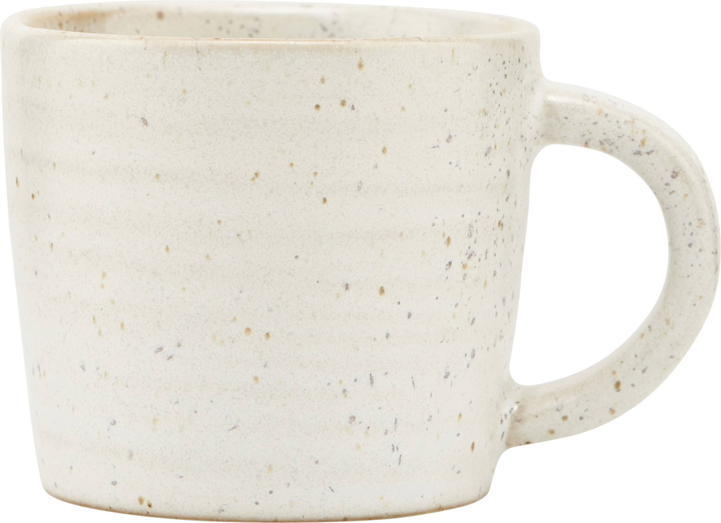 Kubek do espresso Pion szaro-biały