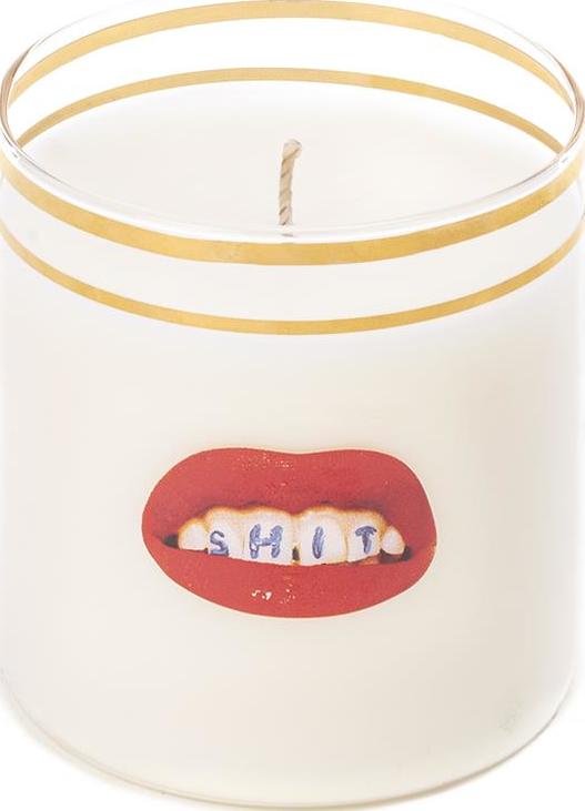 Świeca Toiletpaper Shit szklana
