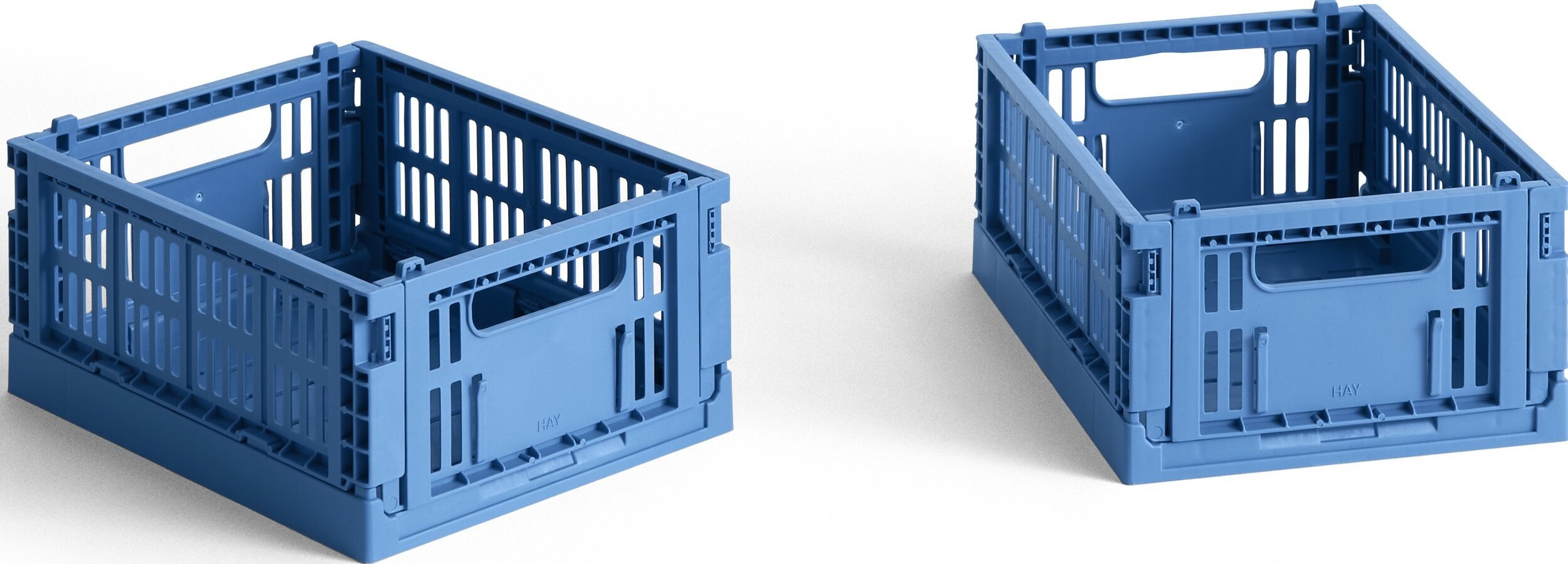 Kosze do przechowywania Hay Colour Crate Mini niebieskie 2 szt.