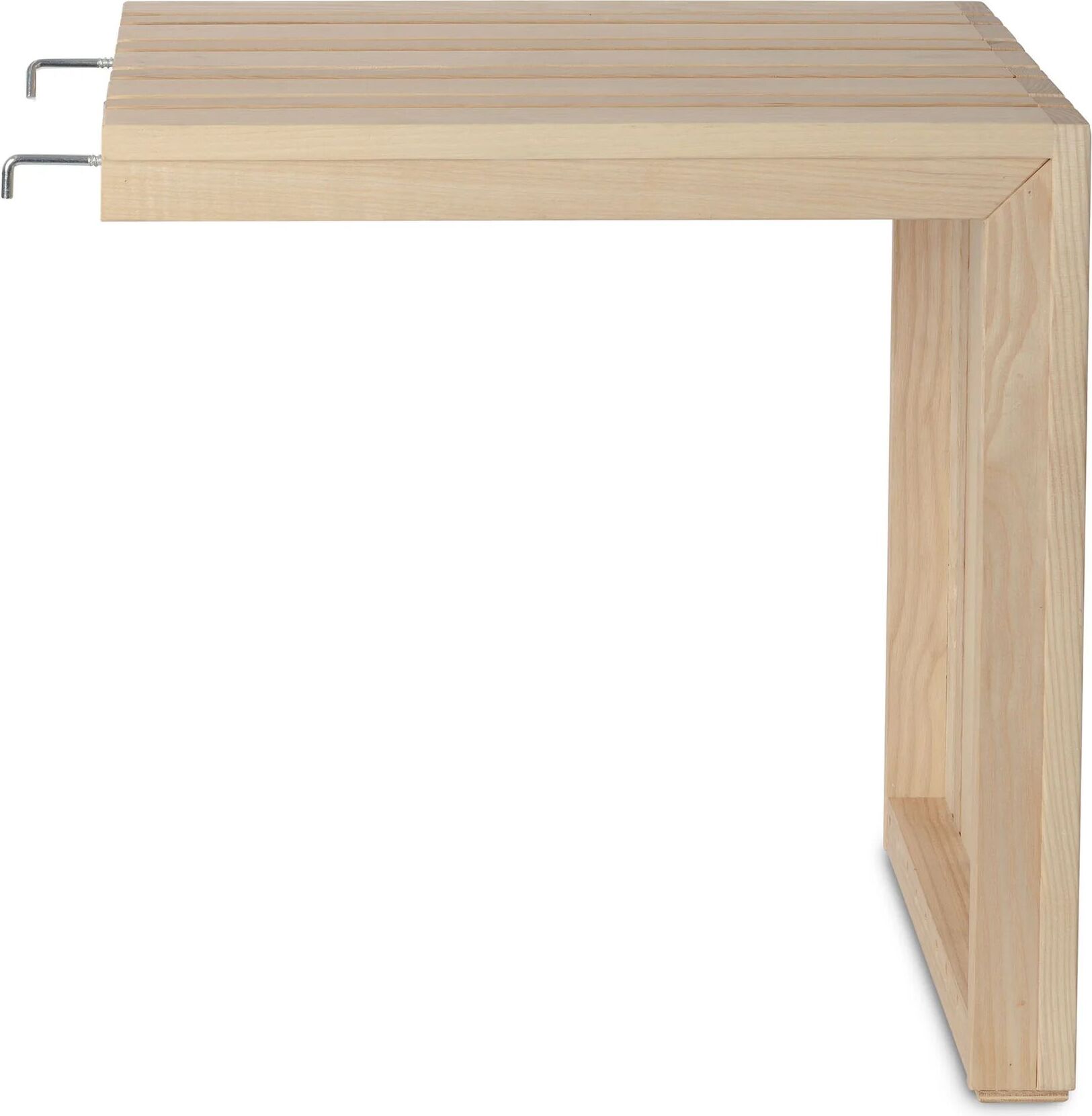 Stolik GrowTABLE jesion naturalny montowany do doniczki samonawadniającej GrowMORE