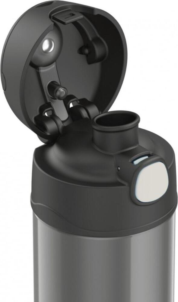 Nakrętka do butelki termicznej FUNtainer czarna