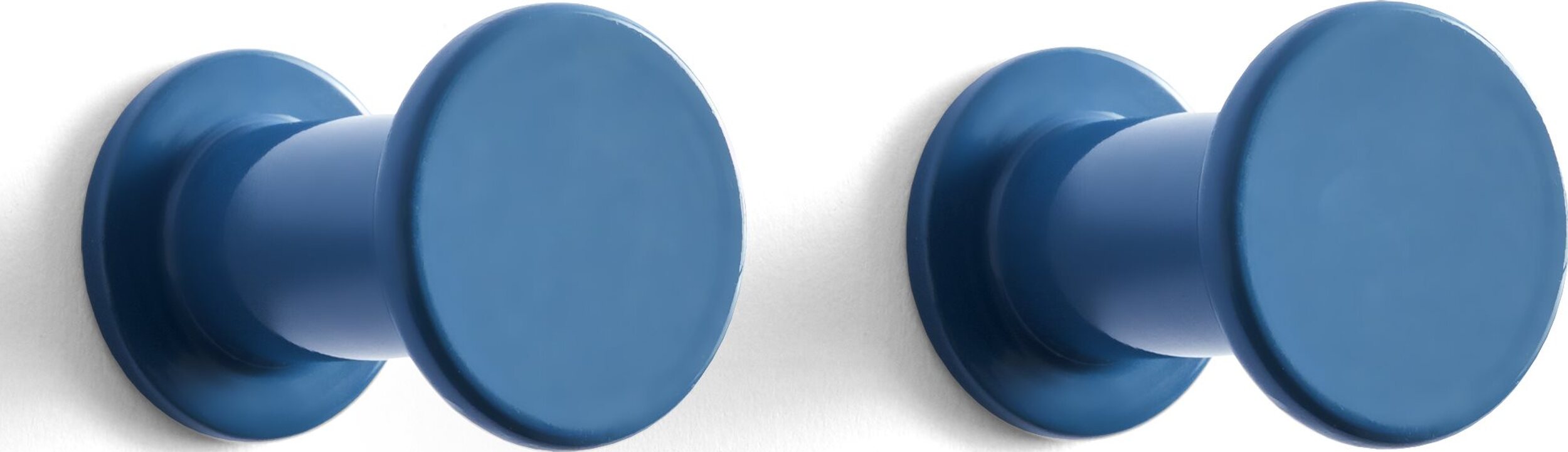 Haczyki ścienne Bolt niebieskie 2 szt.