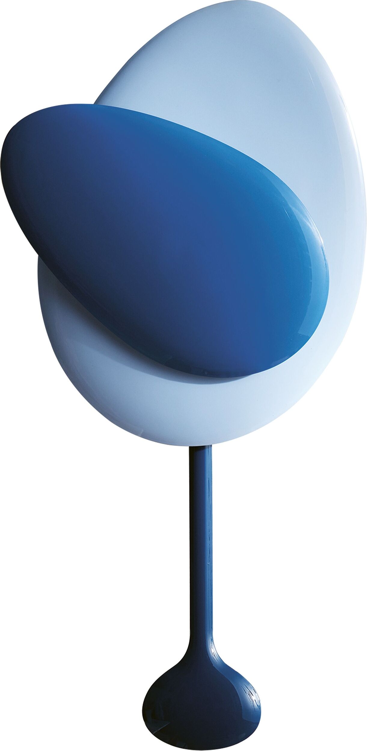 Zegar wahadłowy Mellow niebieski