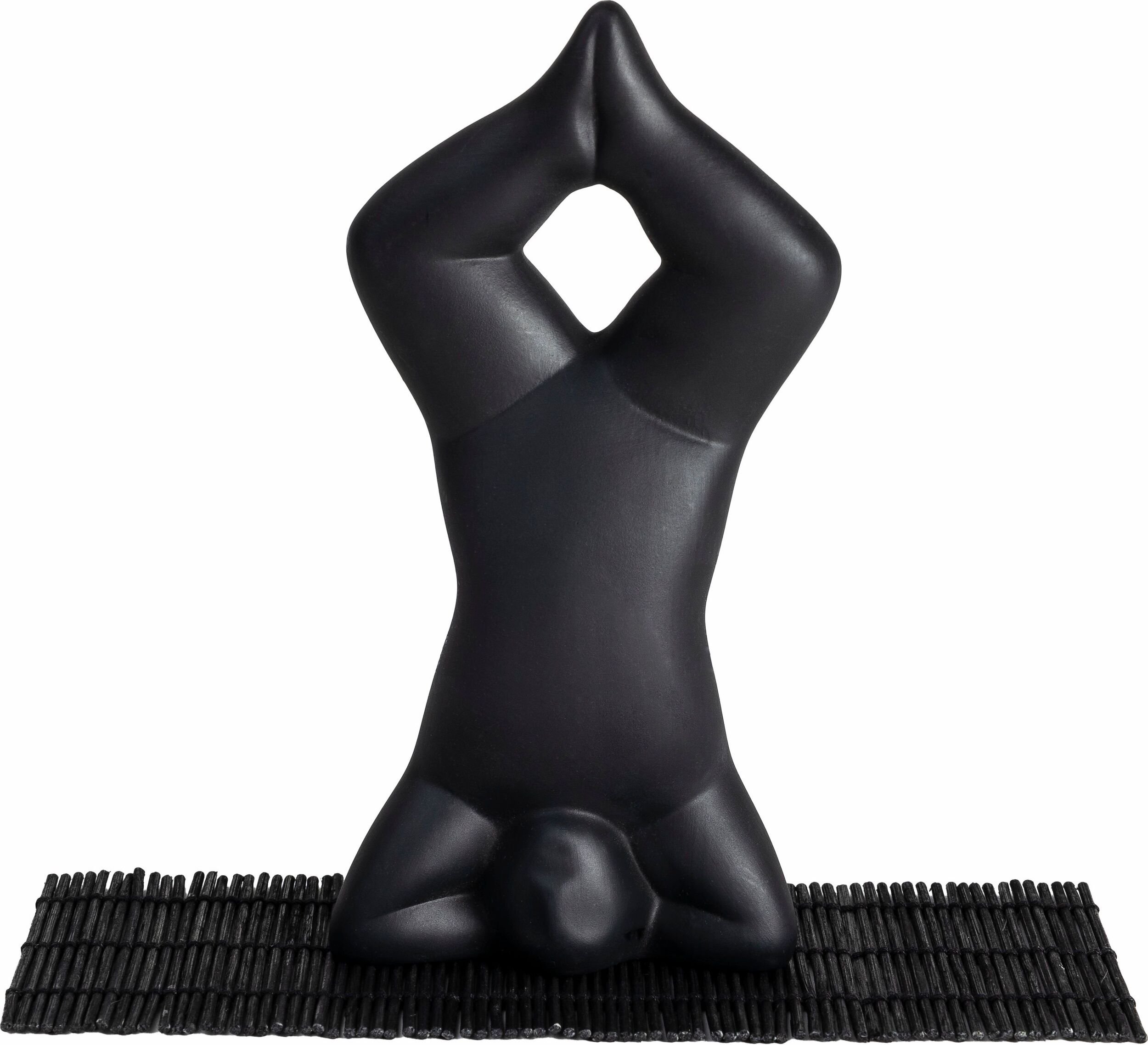 Figurka dekoracyjna Yoga No.3 czarna