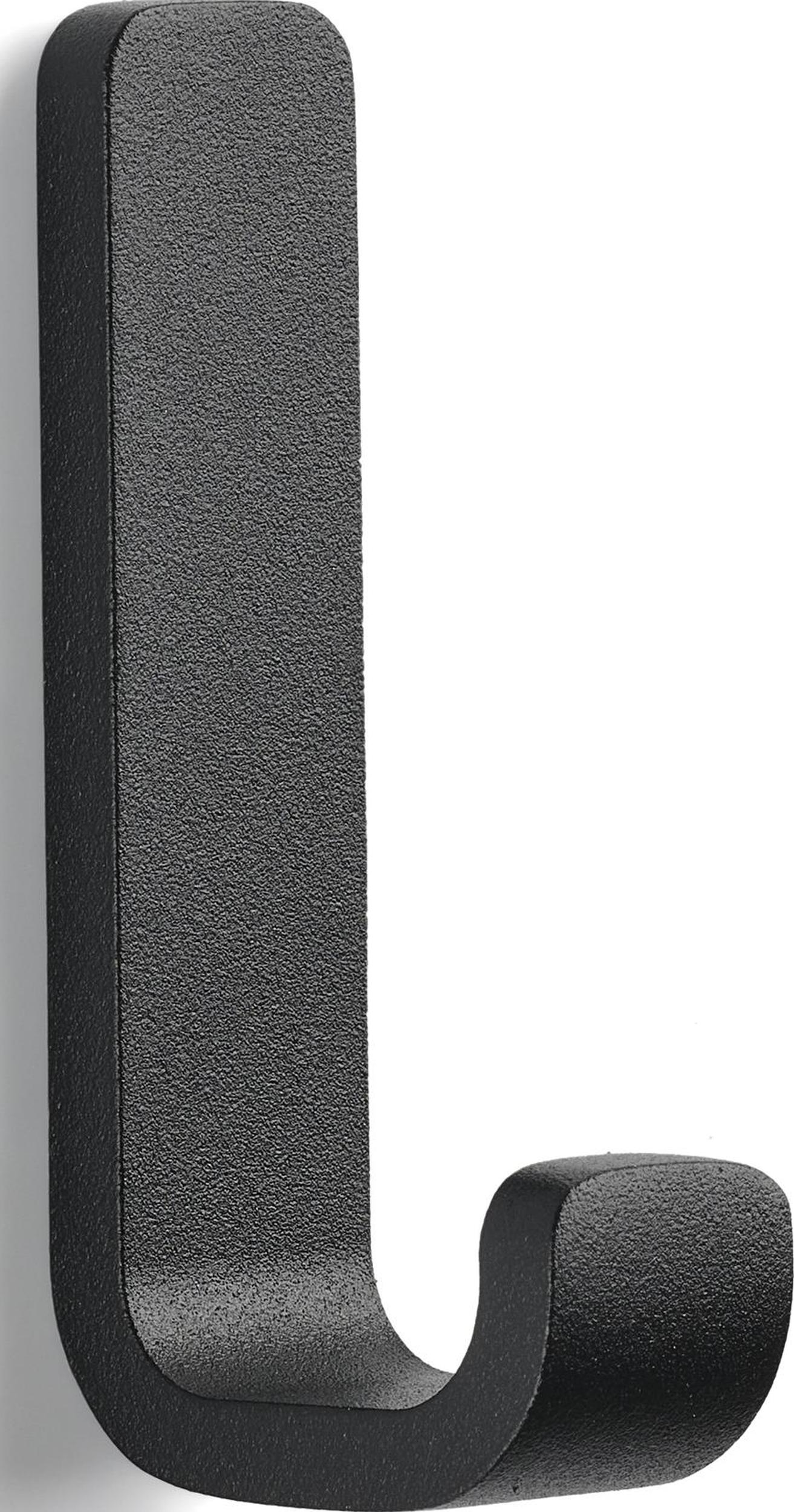 Haczyk ścienny Rim czarny