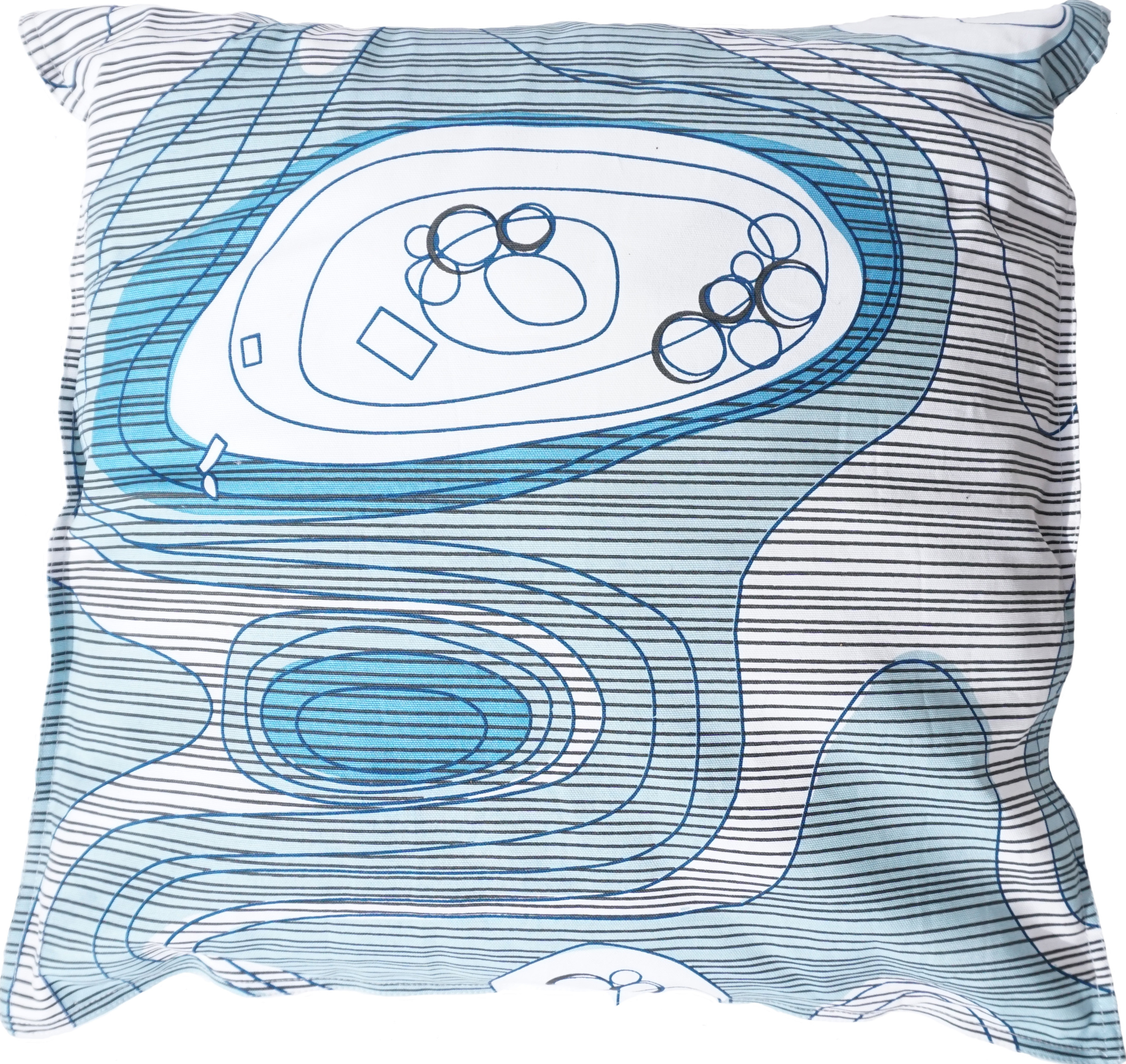 Poszewka na poduszkę Sweden from Above Archipelago 50 x 50 cm