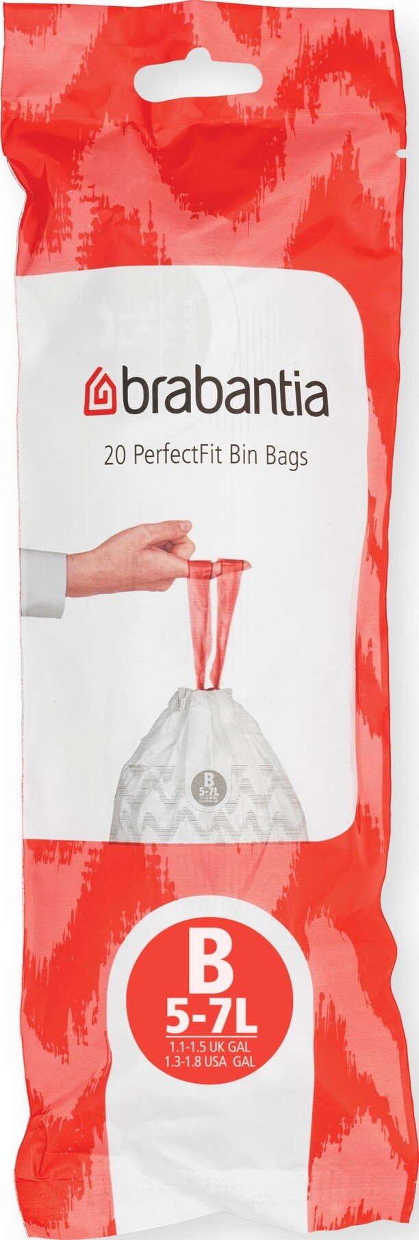 Worki na śmieci Brabantia PerfectFit rozmiar B 5 l 200 szt.