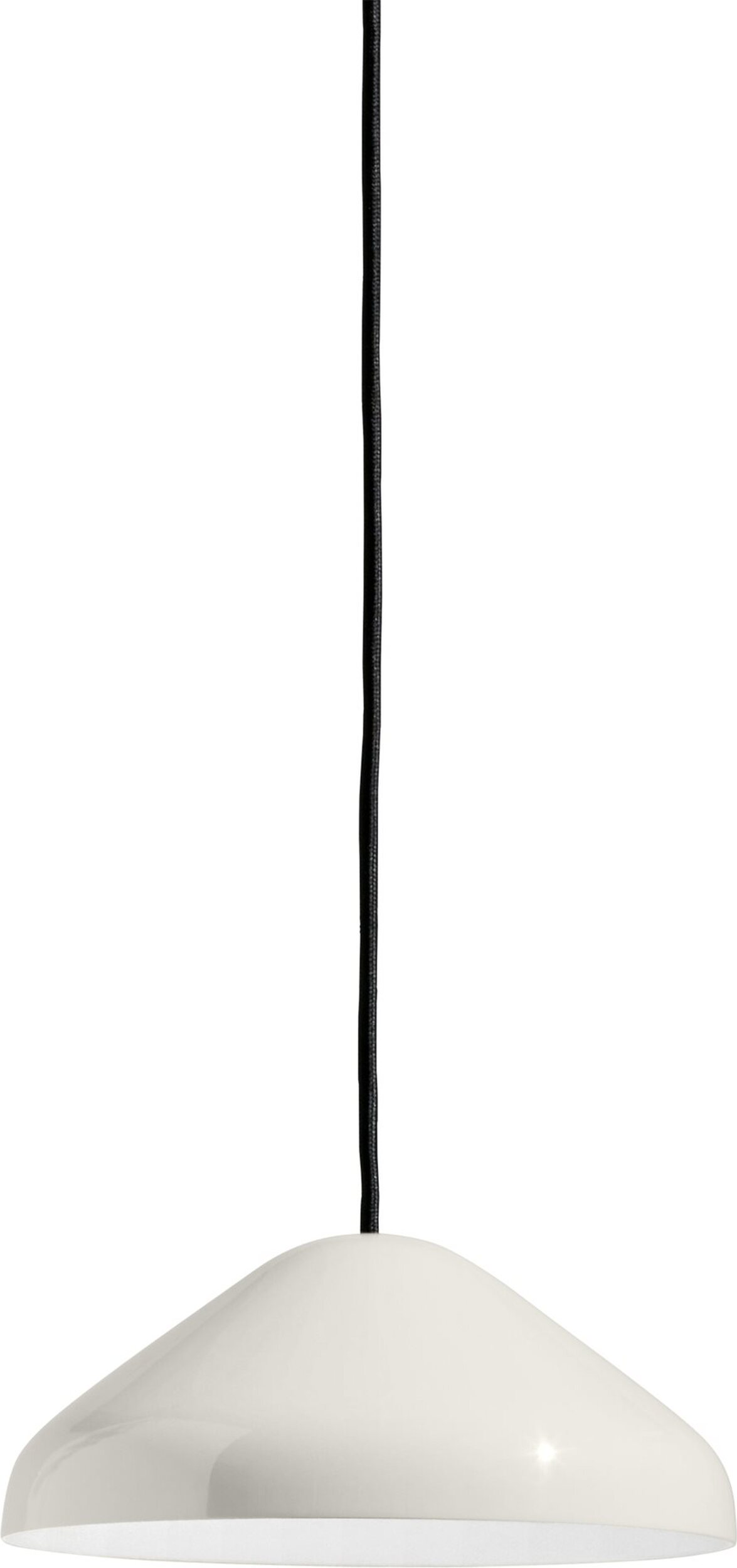 Lampa wisząca Pao 23 cm kremowa