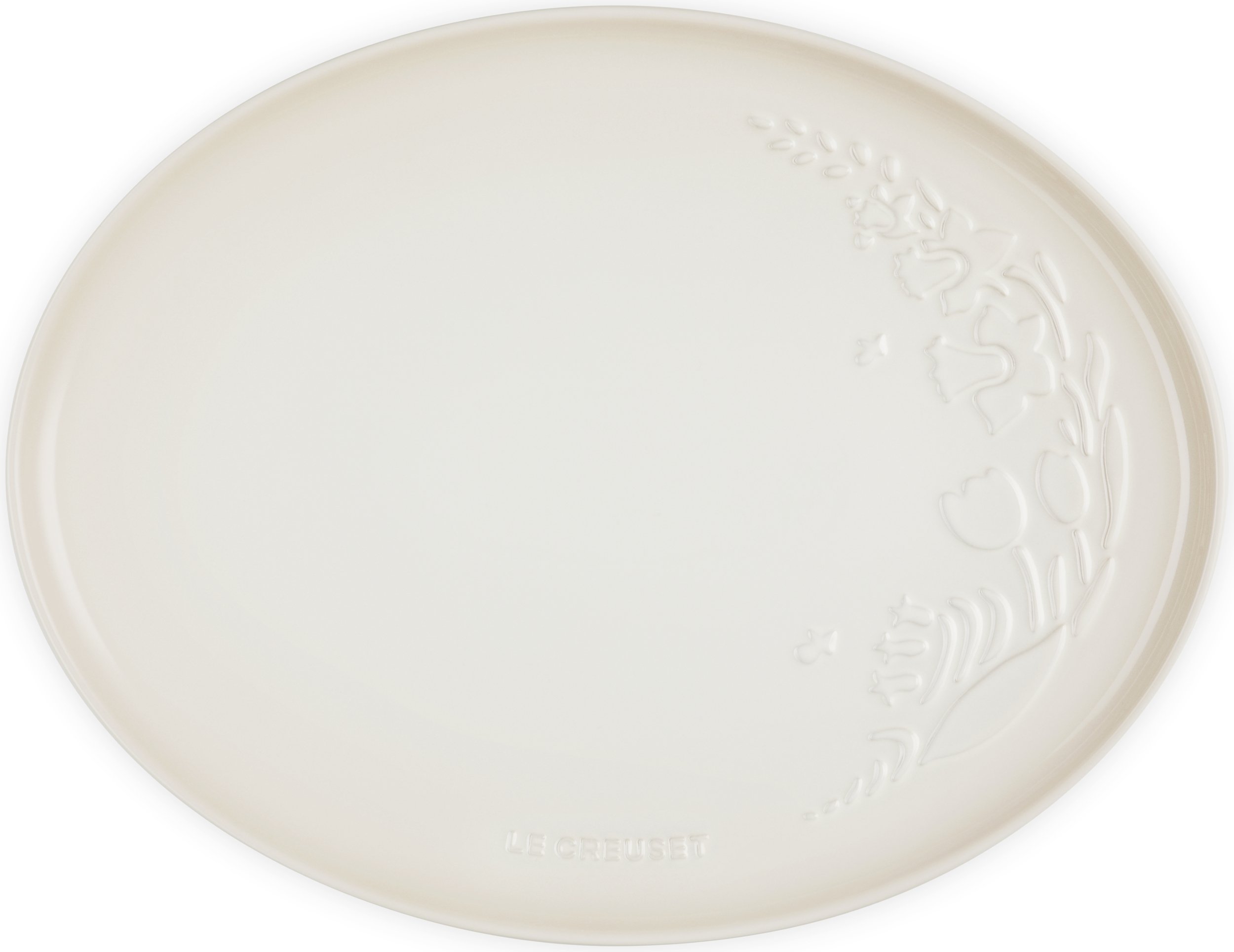 Talerz do serwowania Jardin 36 cm beżowy