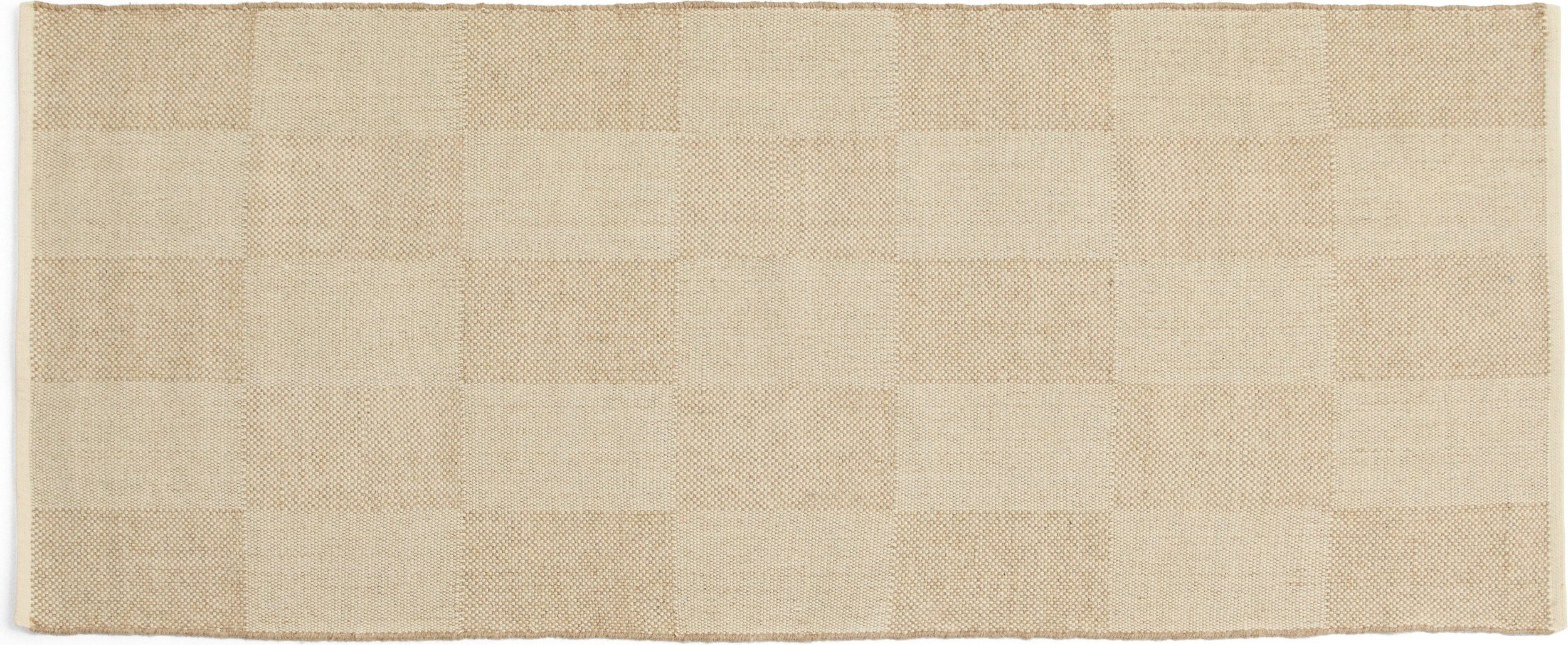 Chodnik Check 80 x 200 cm piaskowy