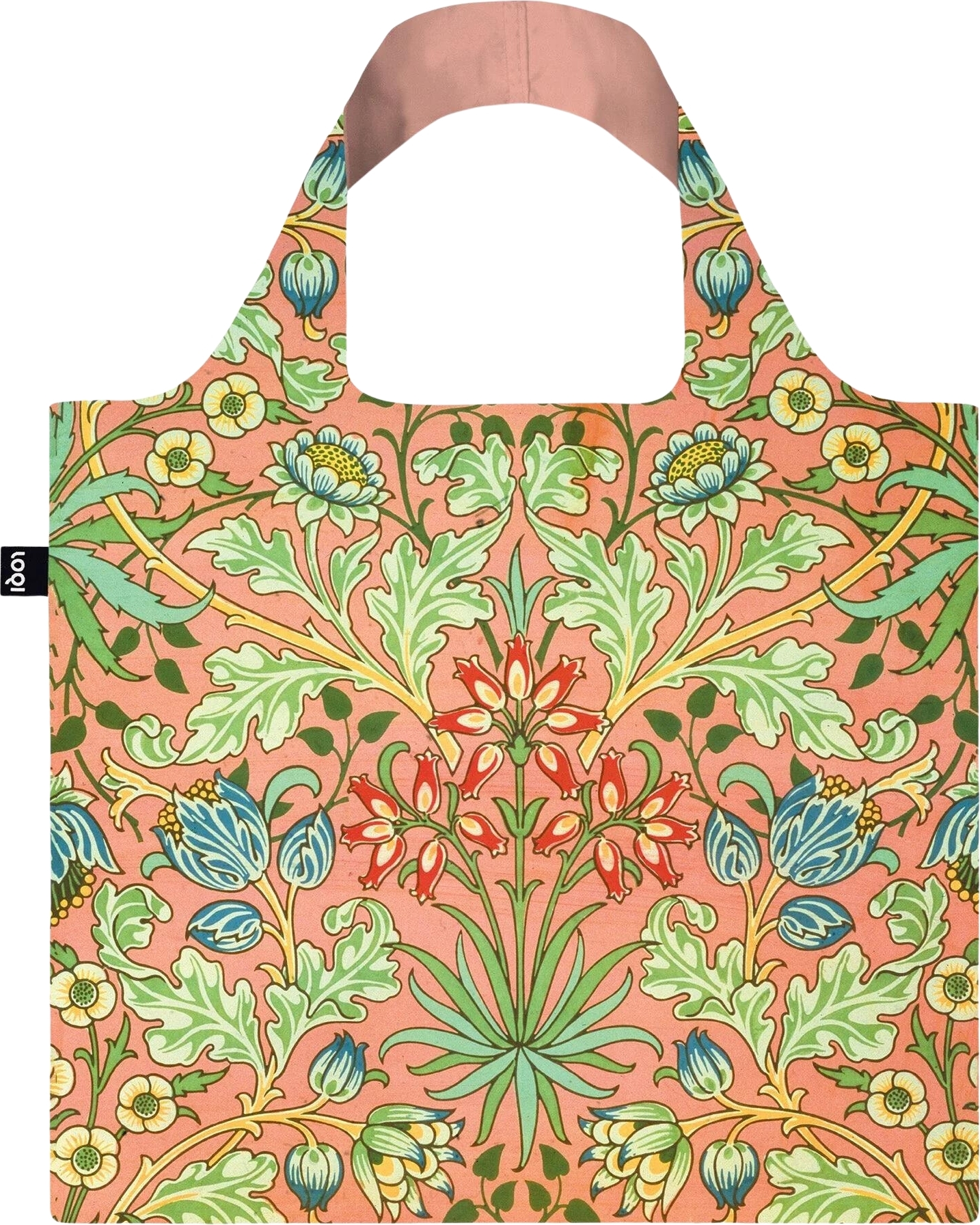 Torba LOQI Museum William Morris Hyacinth z recyklingu