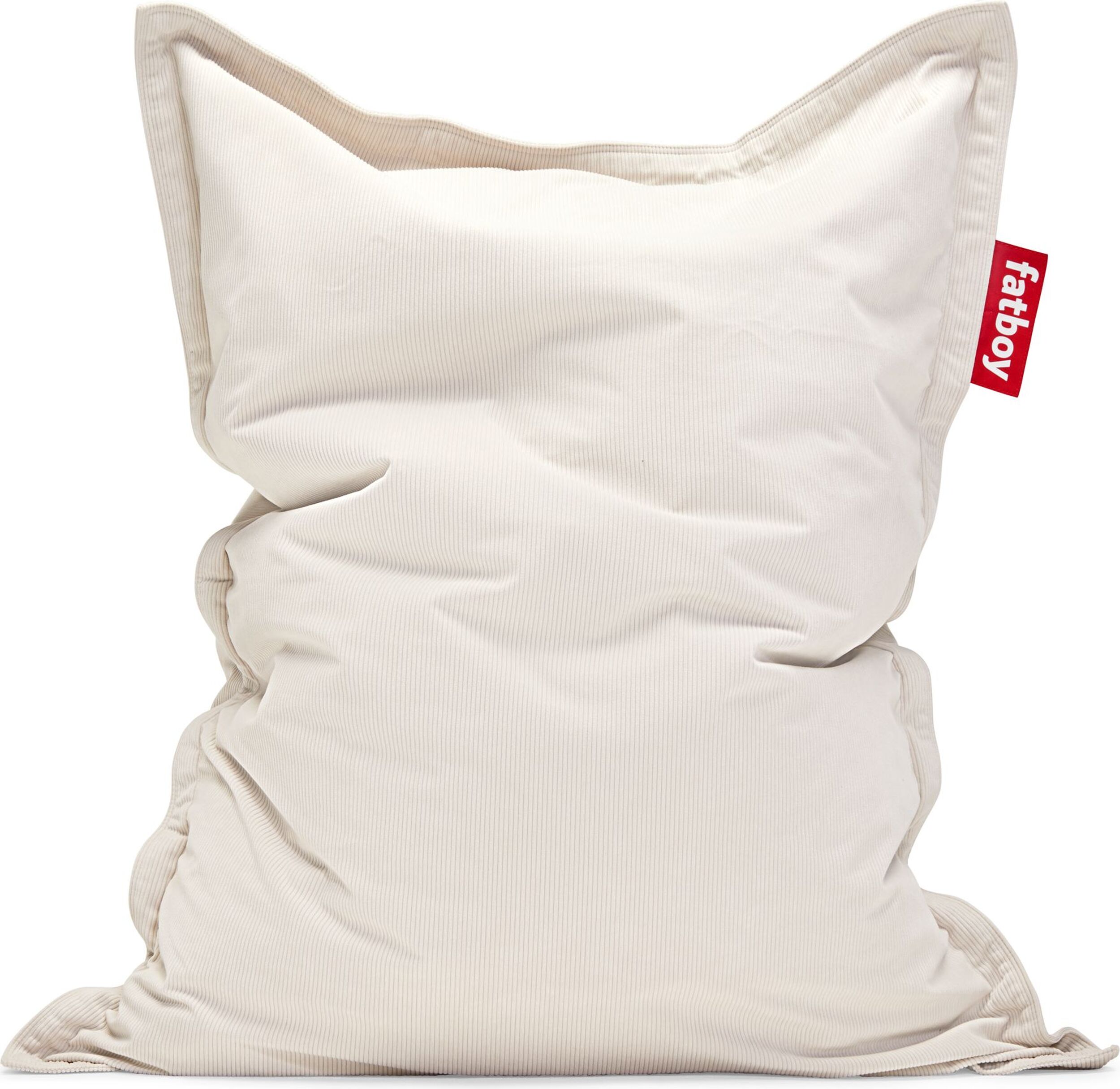 Puf Fatboy The Original Slim Cord kremowy z recyklingu