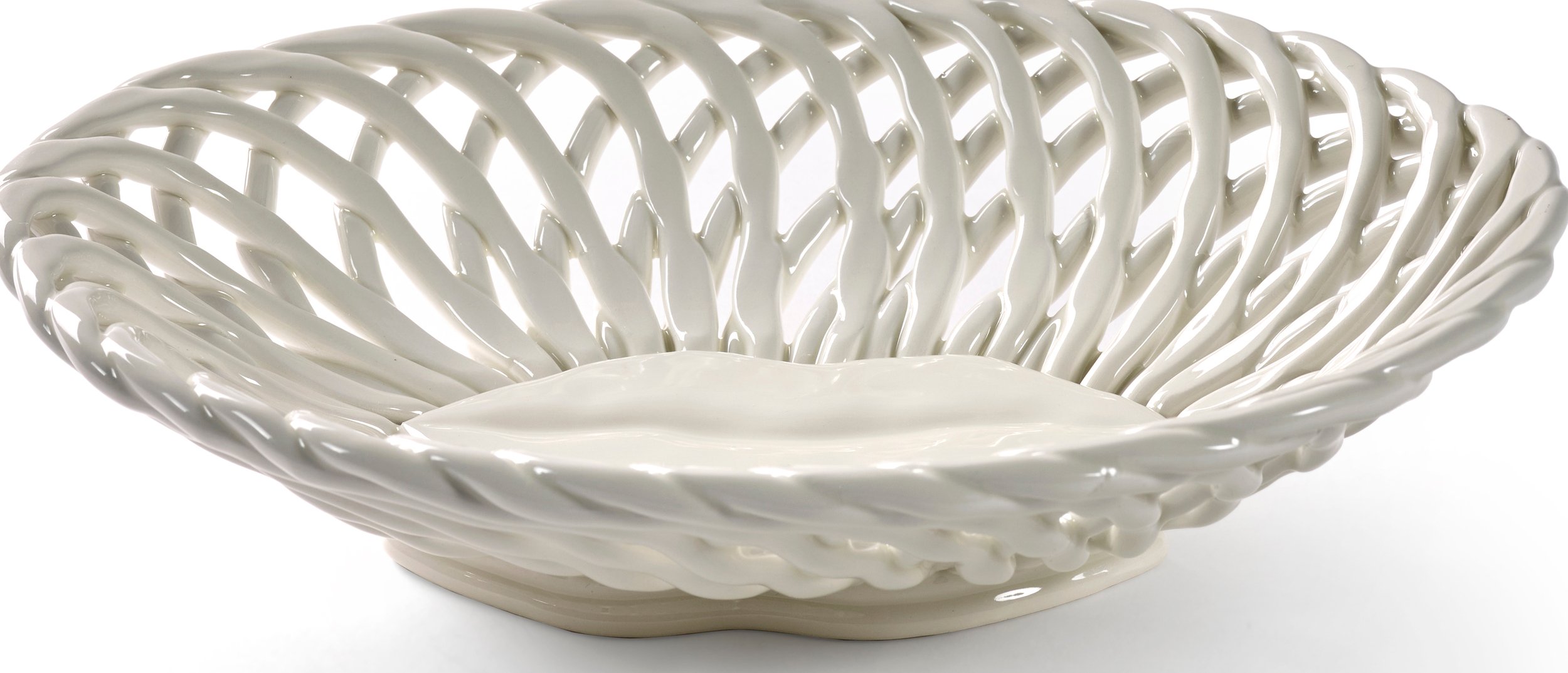 Kosz na pieczywo Salvador biały