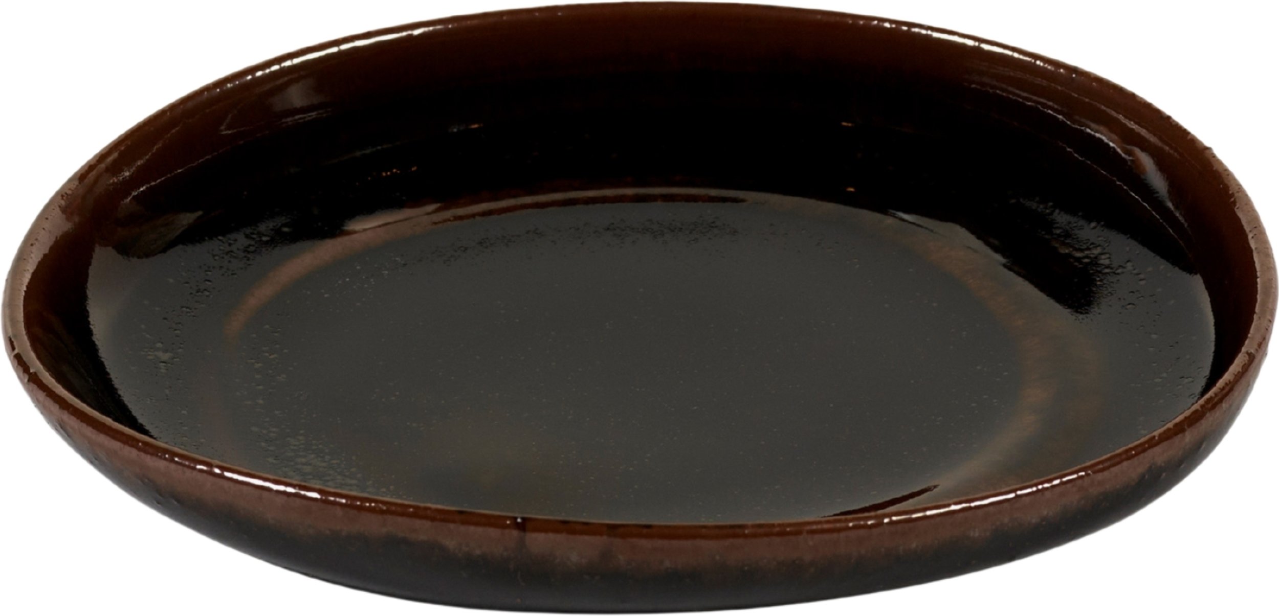 Spodek do kubka Out of Lines 13 cm brązowo-czarny