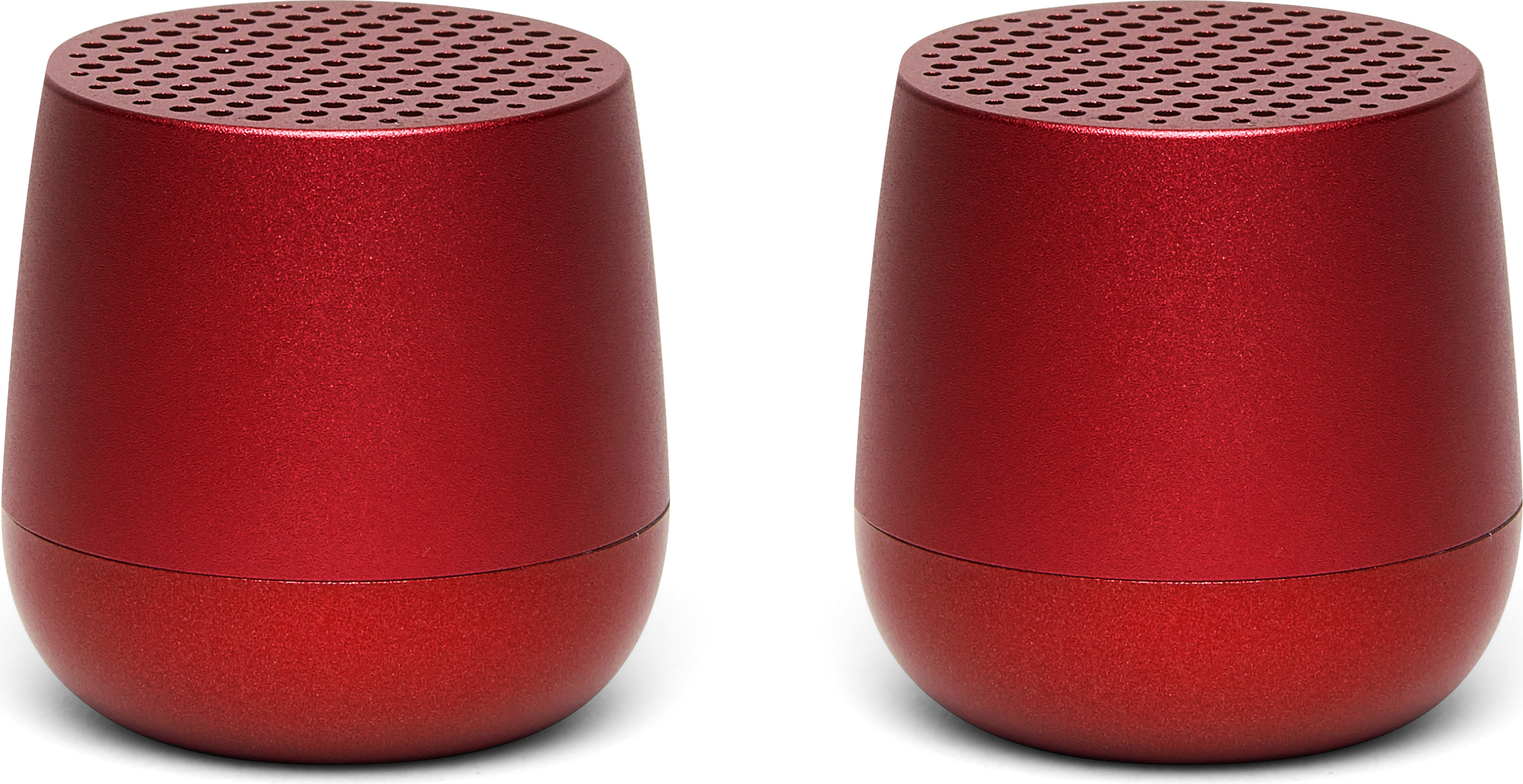 Głośniki Twin Mino+ czerwone aluminiowe 2 szt.